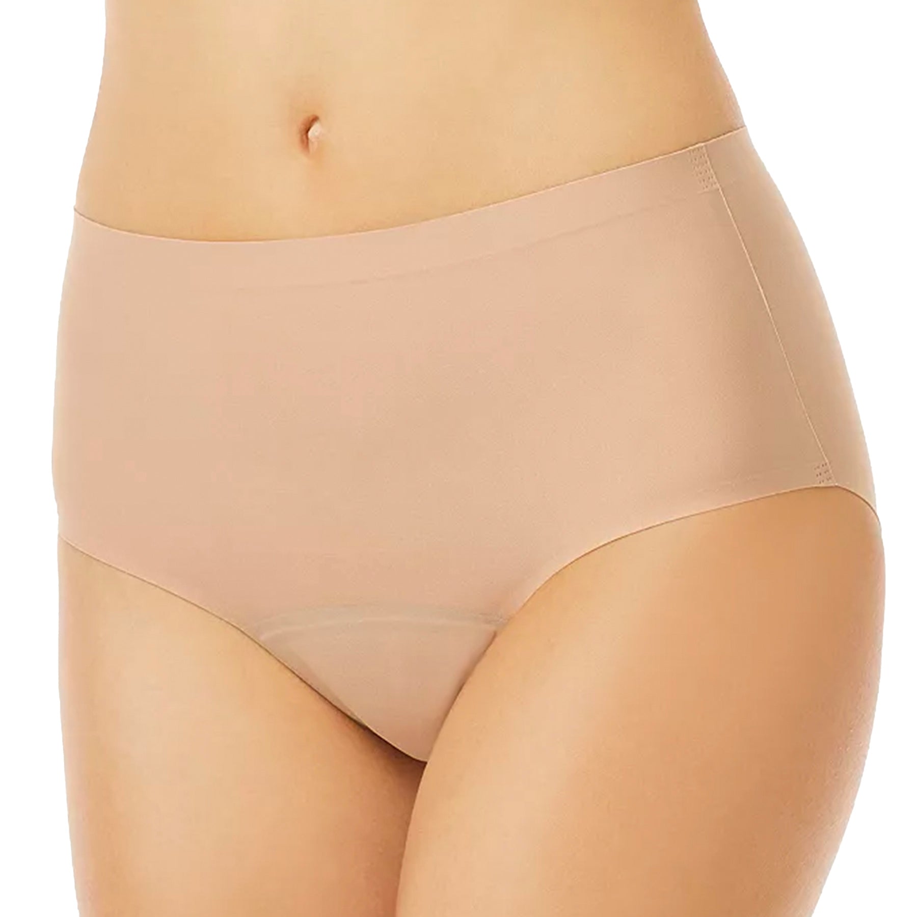 Le Mystere Smooth Shape Leak Resistant Brief 4412 Natural Front