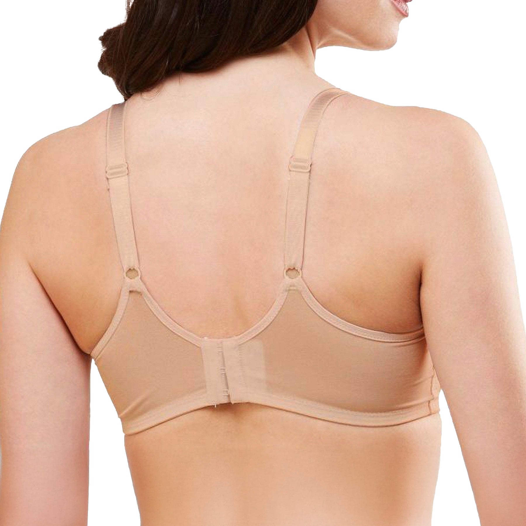 Lunaire Versailles Full Coverage Seamless Wire-Free Bra 13214 Nude Back