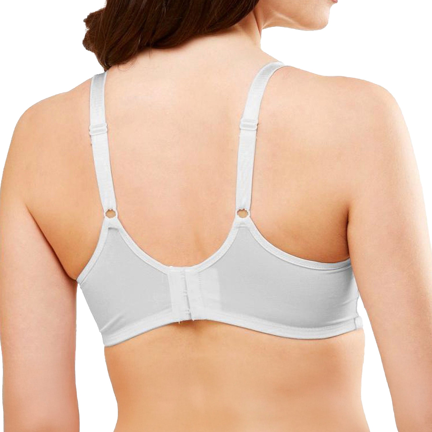 Lunaire Versailles Full Coverage Seamless Wire-Free Bra 13214 White Back