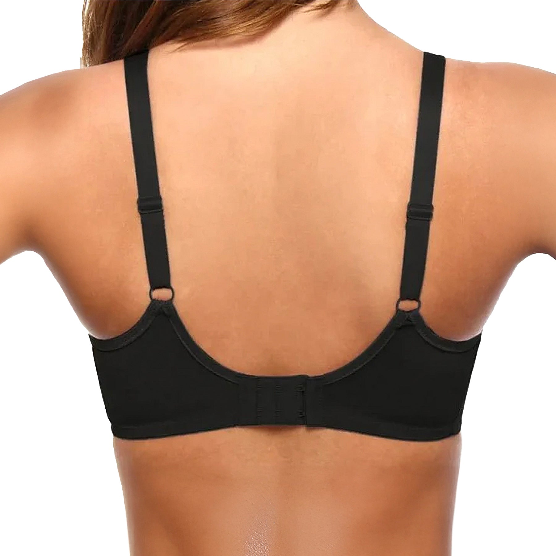 Lunaire Versailles Seamless Jacquard Underwire Bra 13211 Black Back