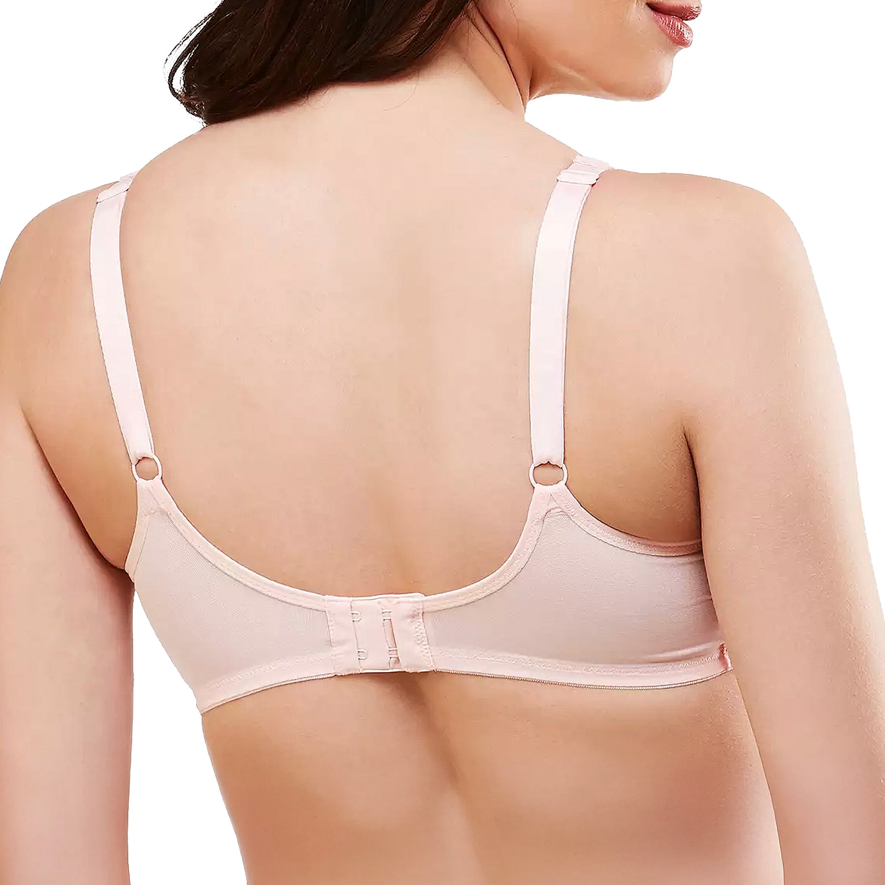 Lunaire Versailles Seamless Jacquard Underwire Bra 13211 Blush Back