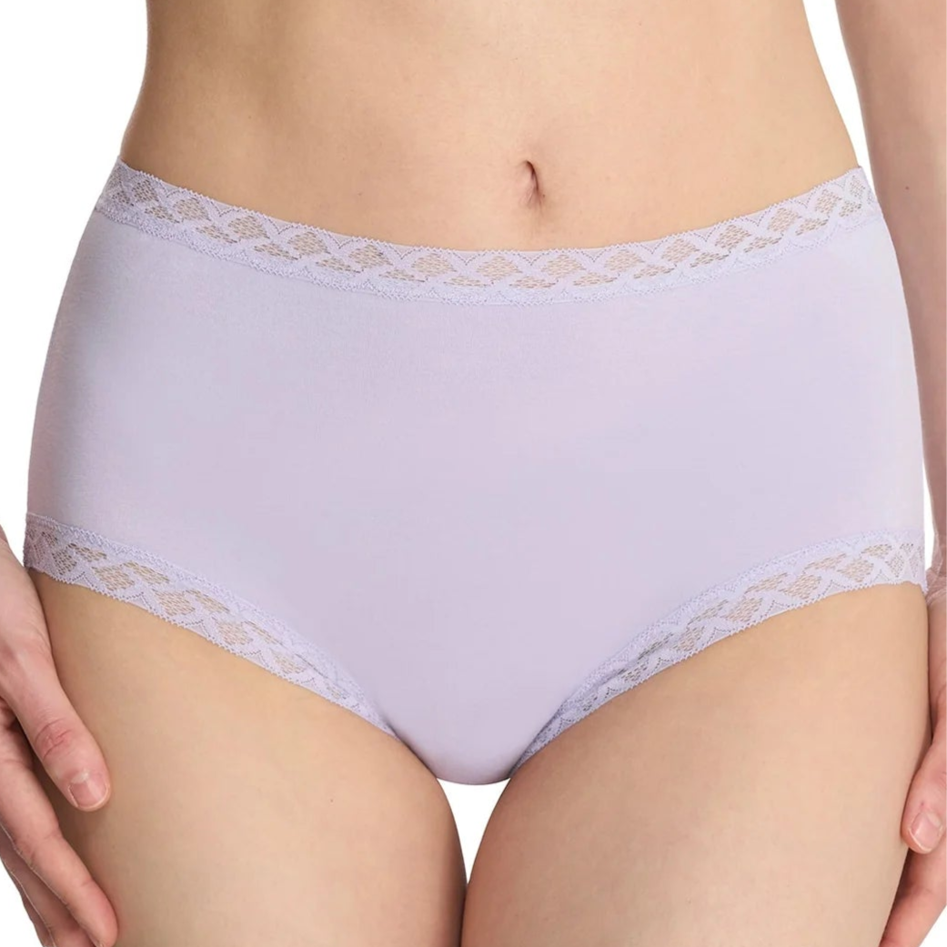 Natori Bliss Cotton Full Brief Panty 755058 - Lavender Haze