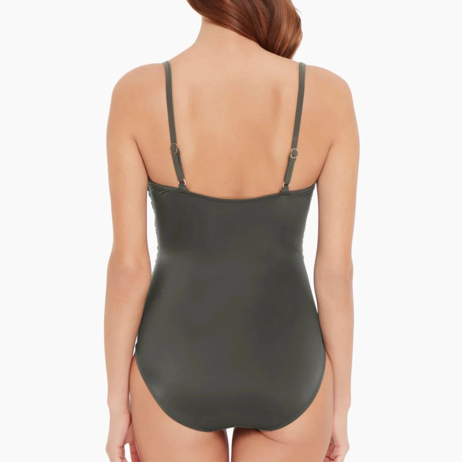 Isabel One Piece Swimsuit 6006018 - Military Green