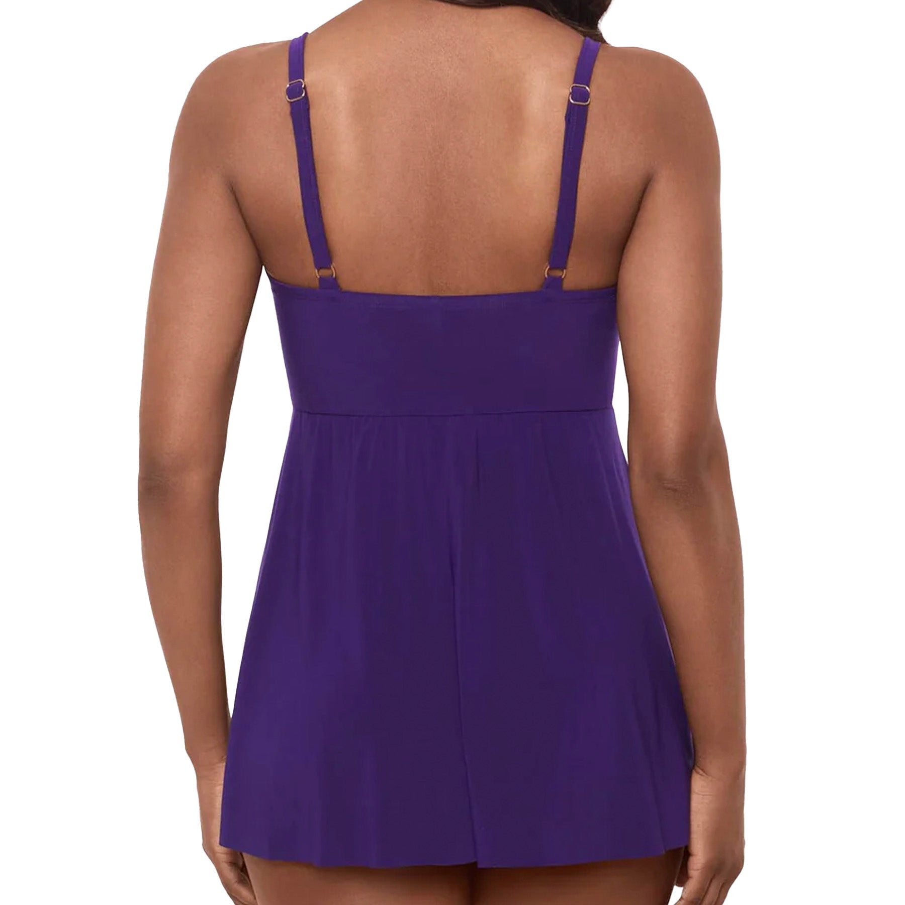 Miraclesuit Adora Swim Dress 6530051 Mulberry Back