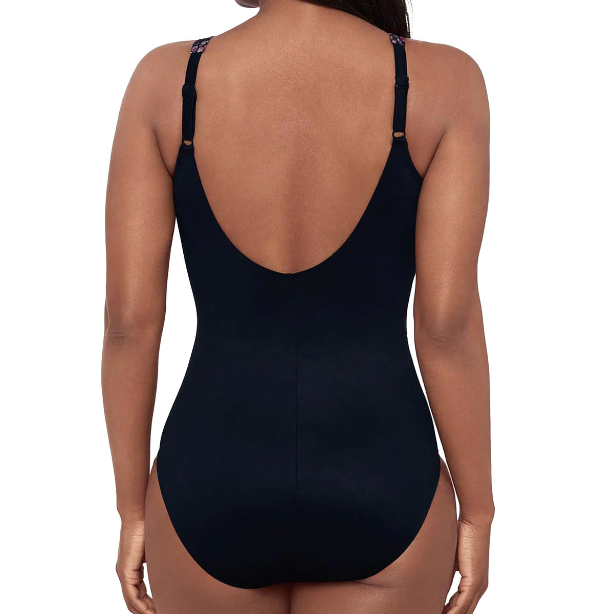 Miraclesuit Oceanus One-Piece Swimsuit in Light Show 6566788 Black Multi Back