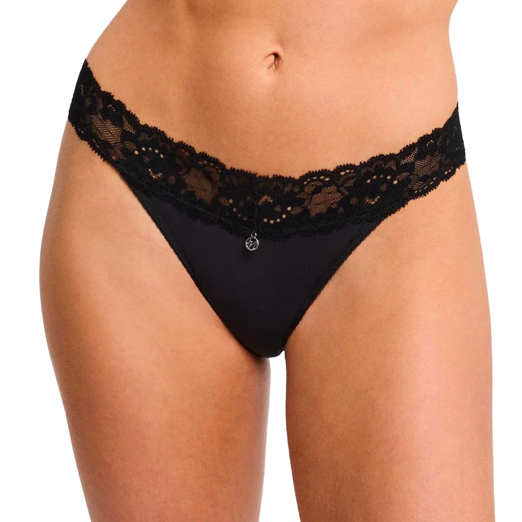 Montelle Everyday Thong 9002 Black Front
