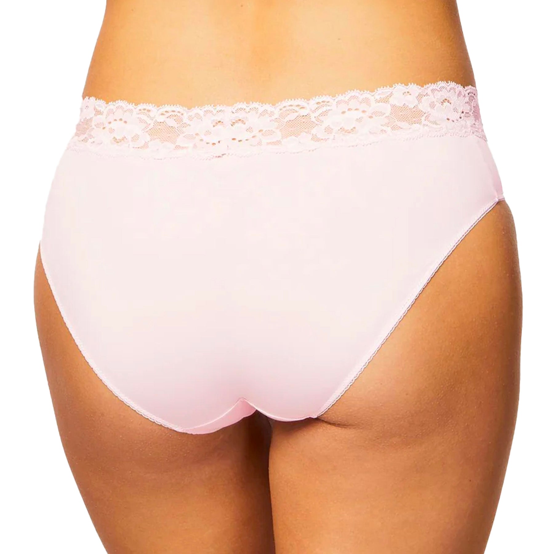 Montelle Essentials Brief 9004 Blush Rear View