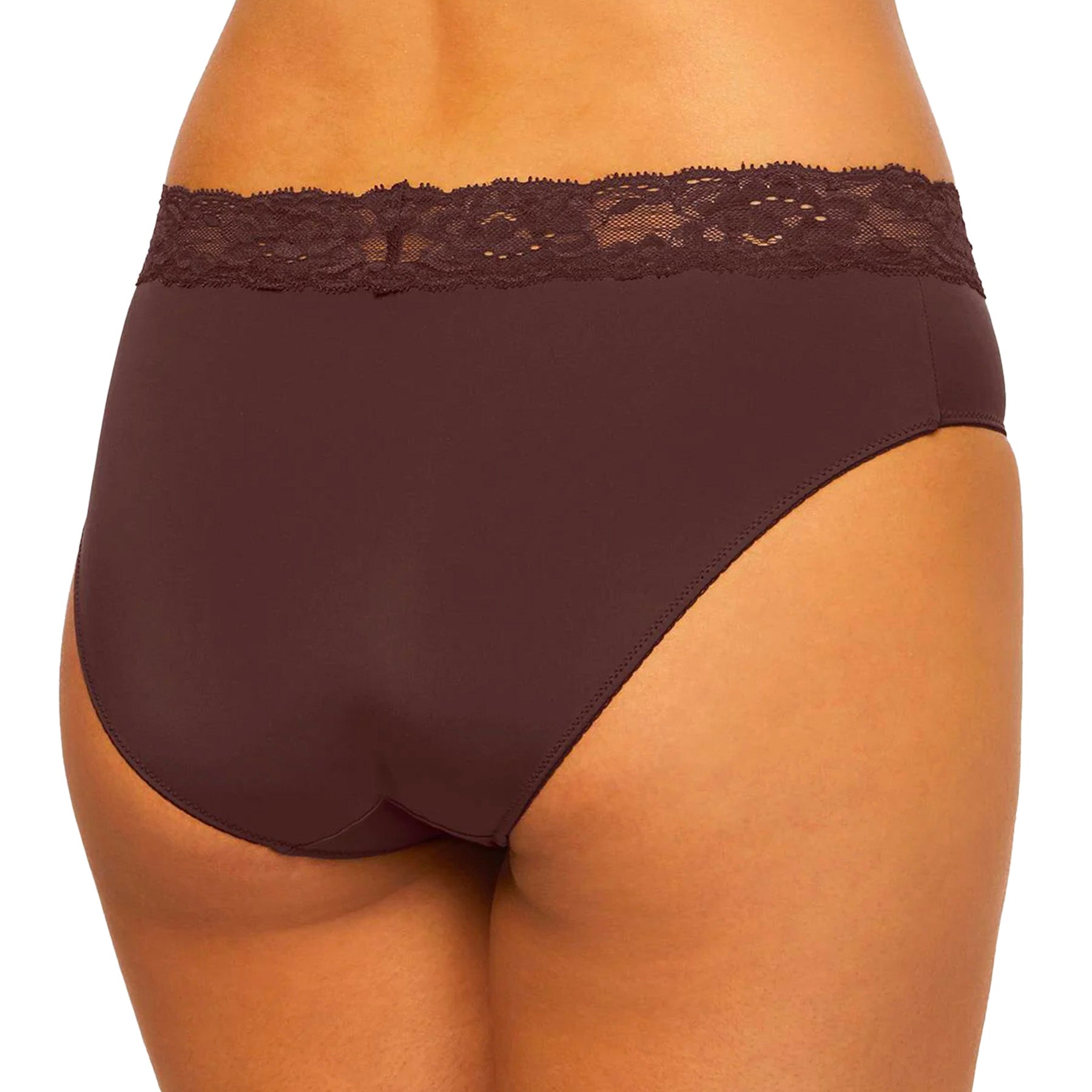 Montelle Essentials Brief 9004 Cocoa Rear View