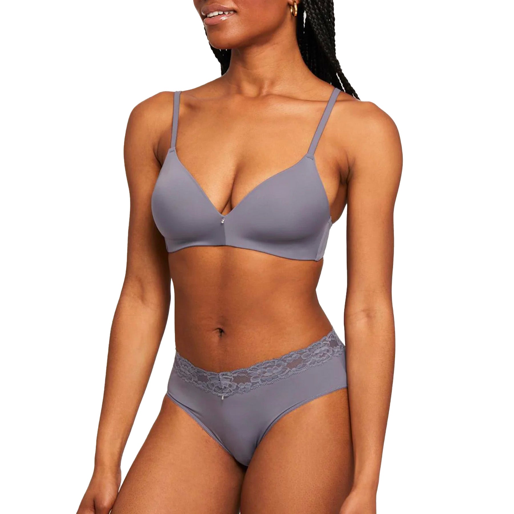 Montelle Essentials Brief 9004 Crystal Gray Set