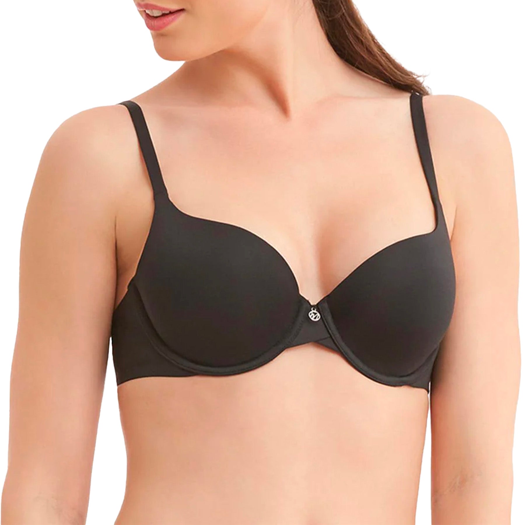 Montelle Pure Demi Cup T-Shirt Bra 9310 Black