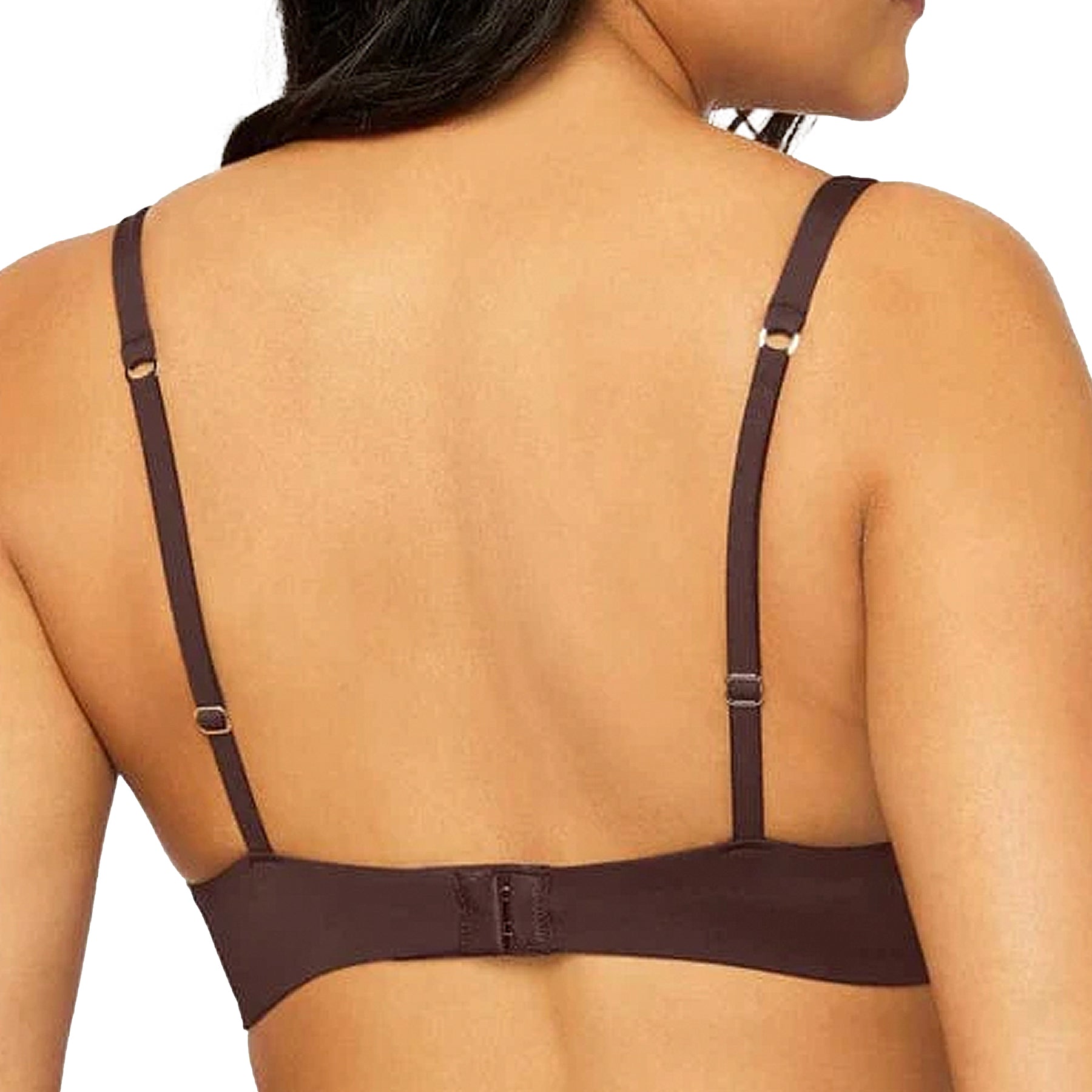 Montelle Pure Demi Cup T-Shirt Bra 9310 Cocoa Back