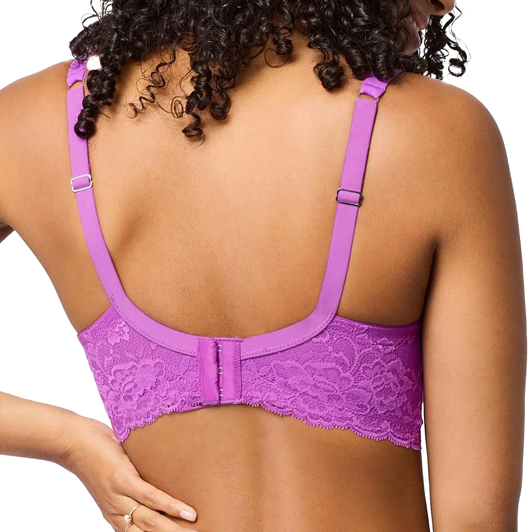 Montelle Pure Plus Full Cup T-Shirt Bra 9320 Dahlia Back