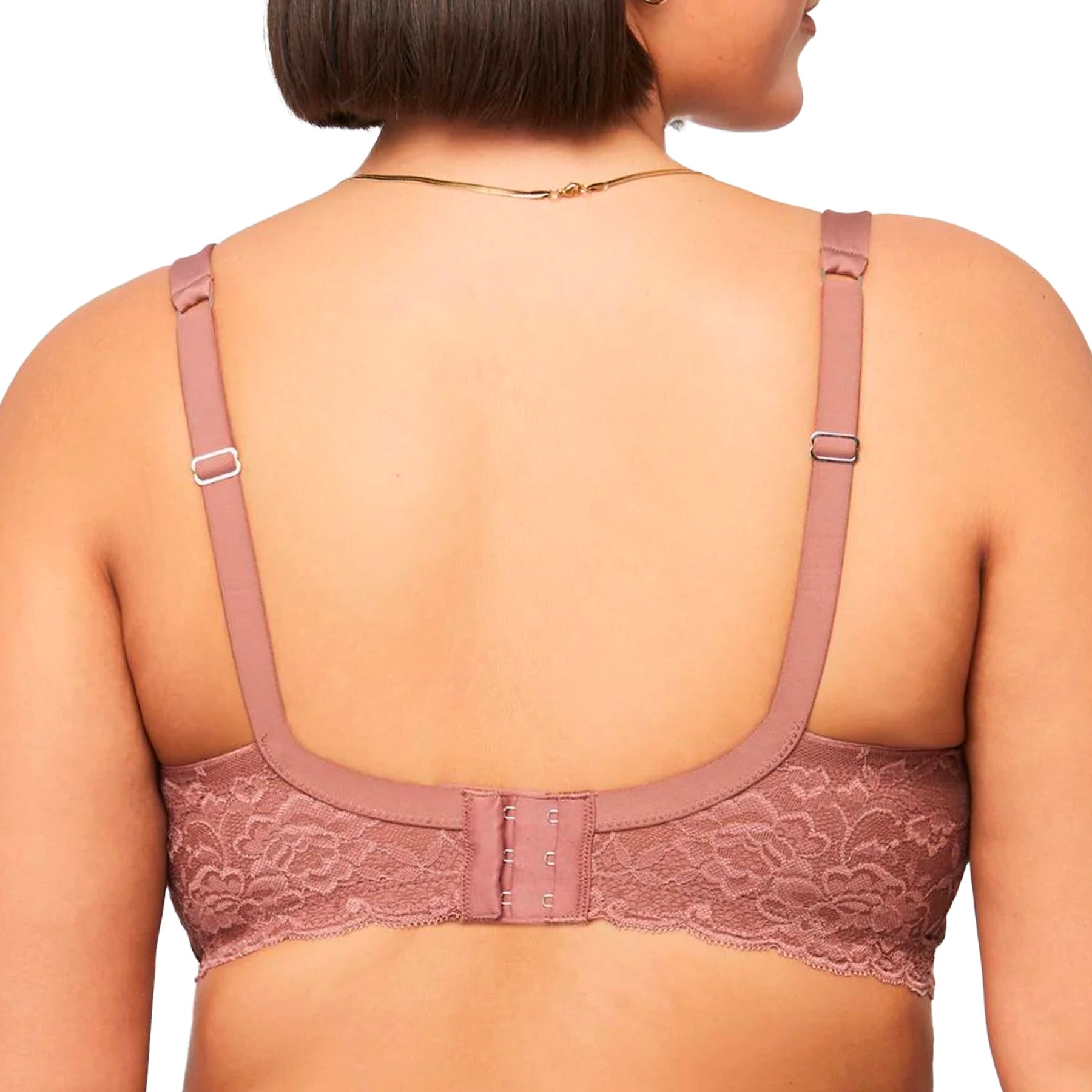 Montelle Pure Plus Full Cup T-Shirt Bra 9320 Pecan Rear View