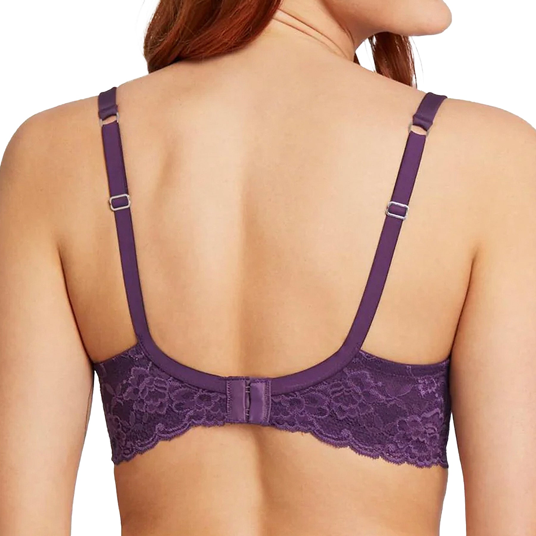 Montelle Pure Plus Full Cup T-Shirt Bra 9320 Pinot Back