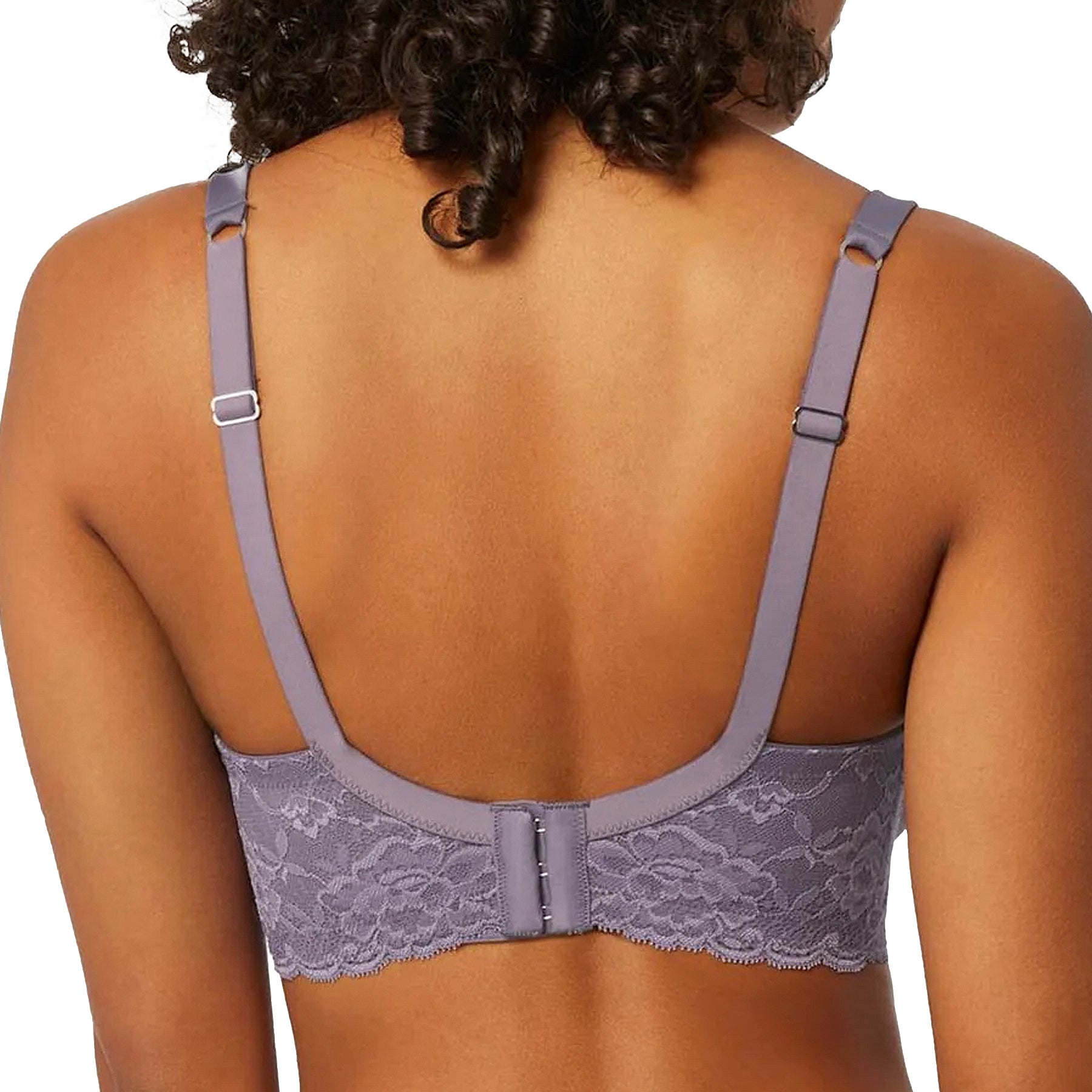 Montelle Pure Plus Full Cup T-Shirt Bra 9320 Purple Cloud Back