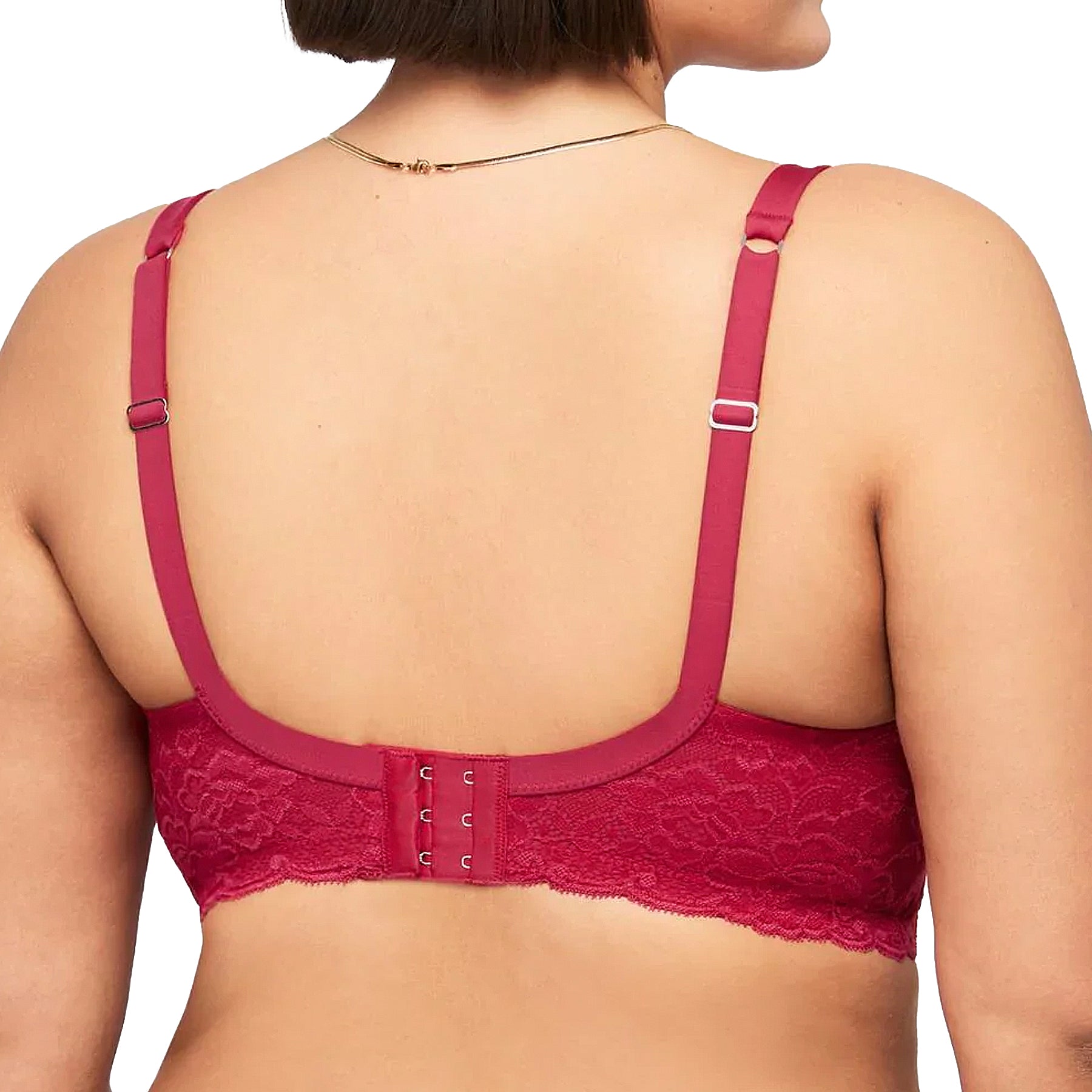 Montelle Pure Plus Full Cup T-Shirt Bra 9320 Raspberry Back