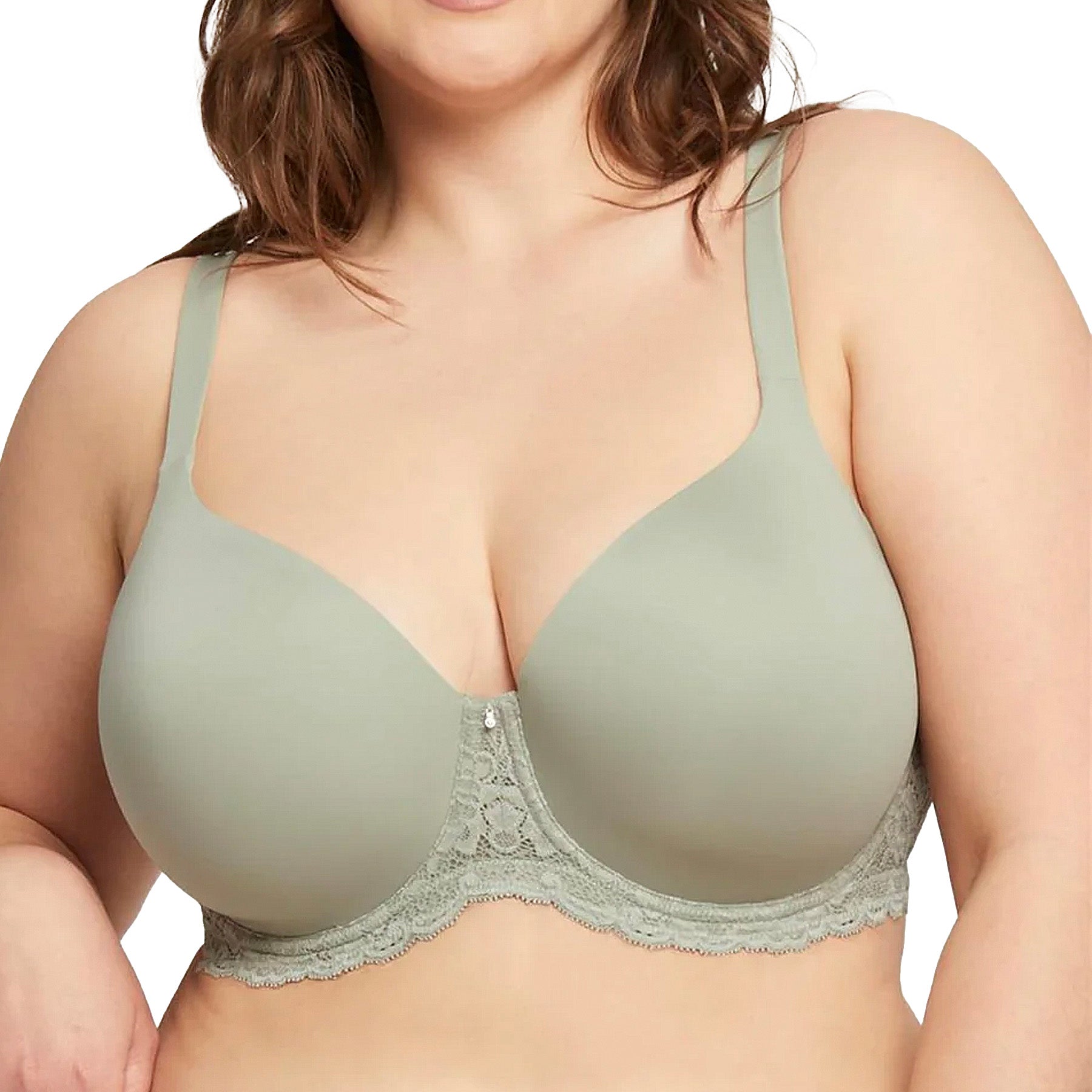 Montelle Pure Plus Full Cup T-Shirt Bra 9320 Sage Front