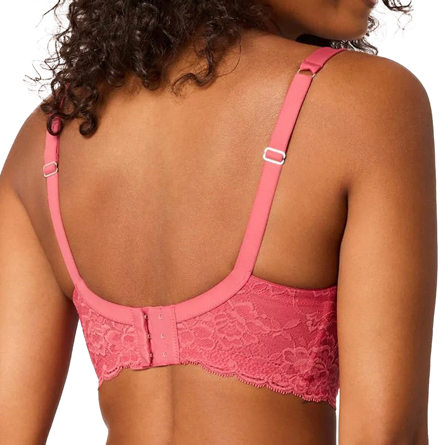 Montelle Pure Plus Full Cup T-Shirt Bra 9320 Spiced Coral Back