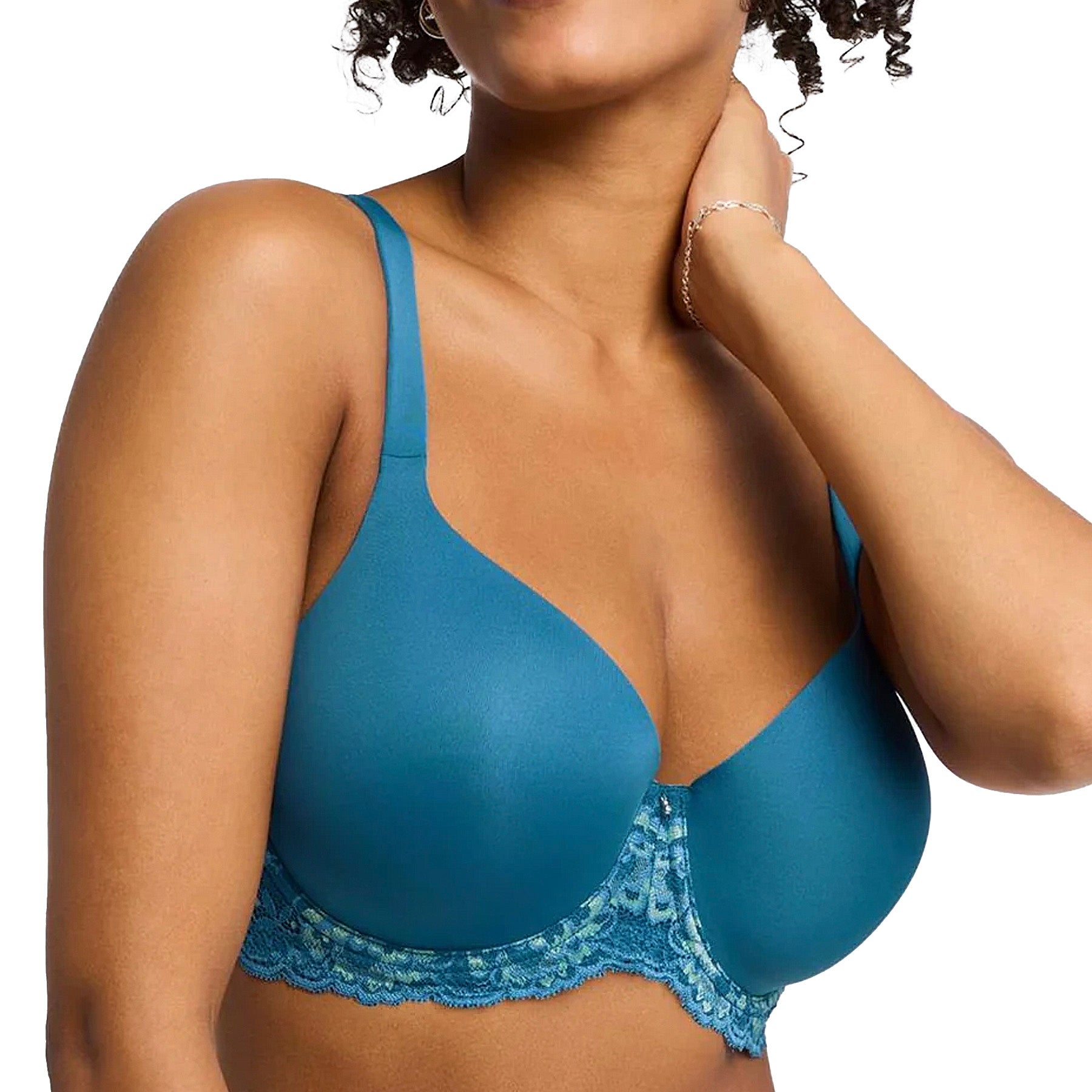 Montelle Pure Plus Full Cup T-Shirt Bra 9320 Surf Mint Front