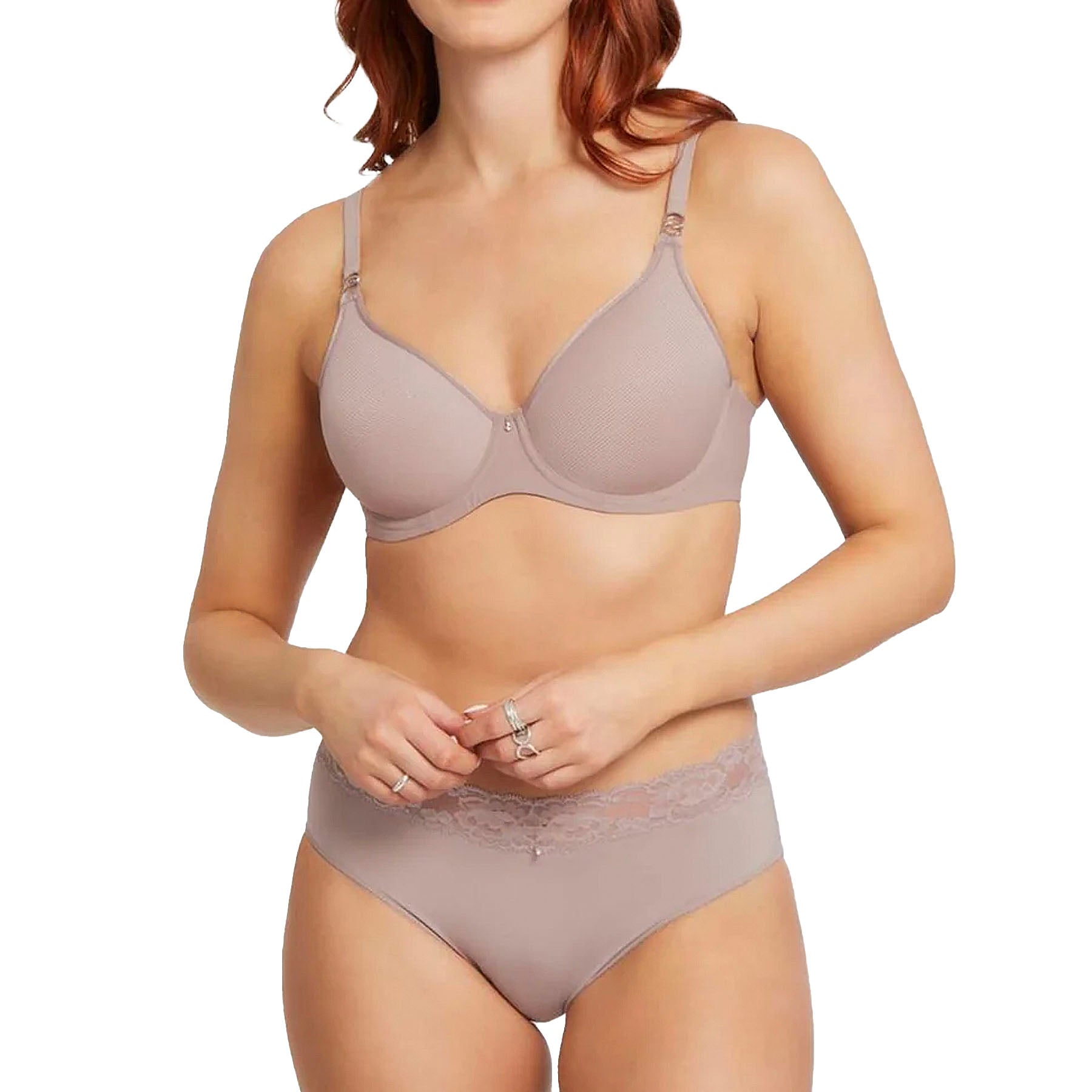 Montelle Sublime Spacer T-Shirt Bra 9321 Moonshell Stripe Set