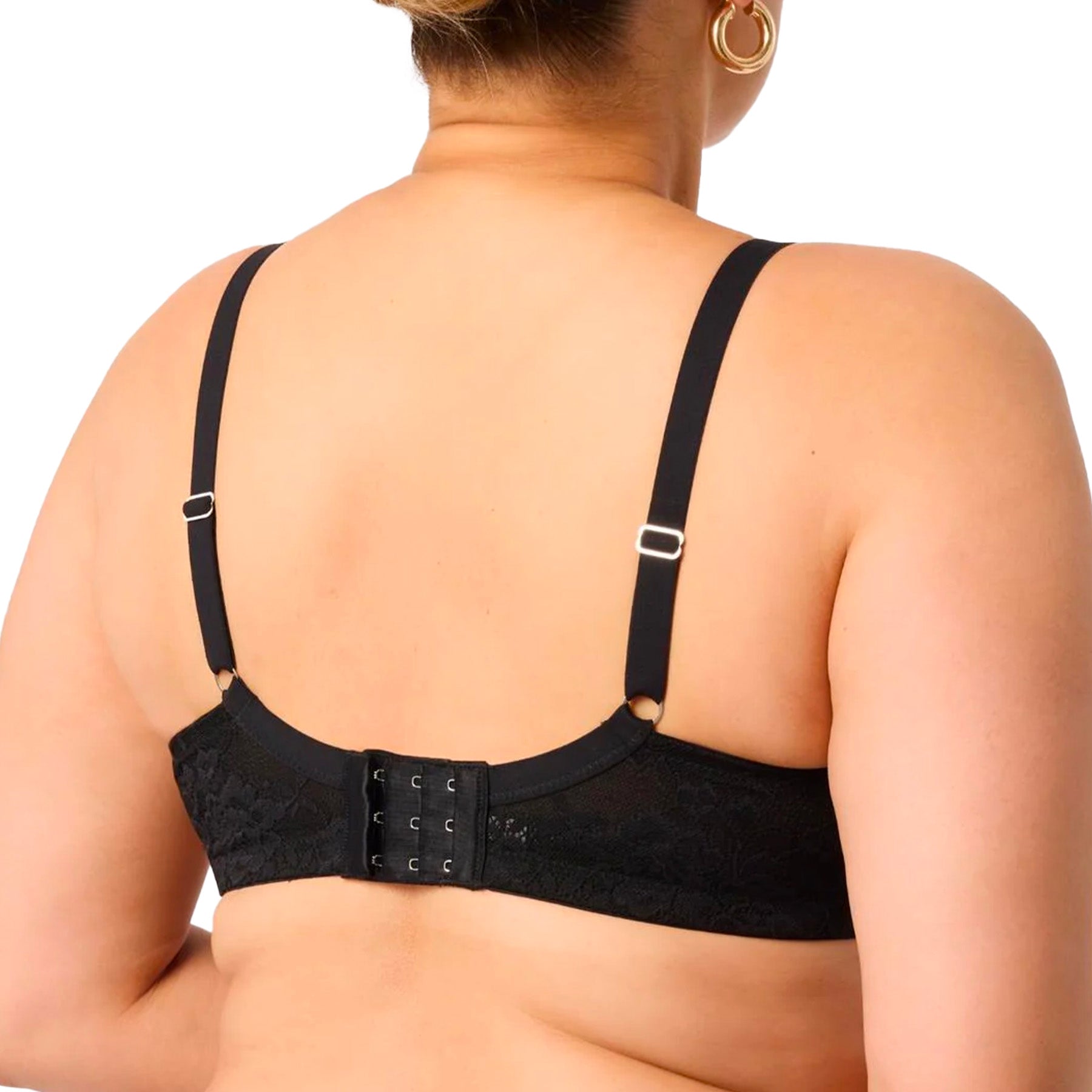 Montelle Wire-Free Dream Bra 9326 Black Rear View