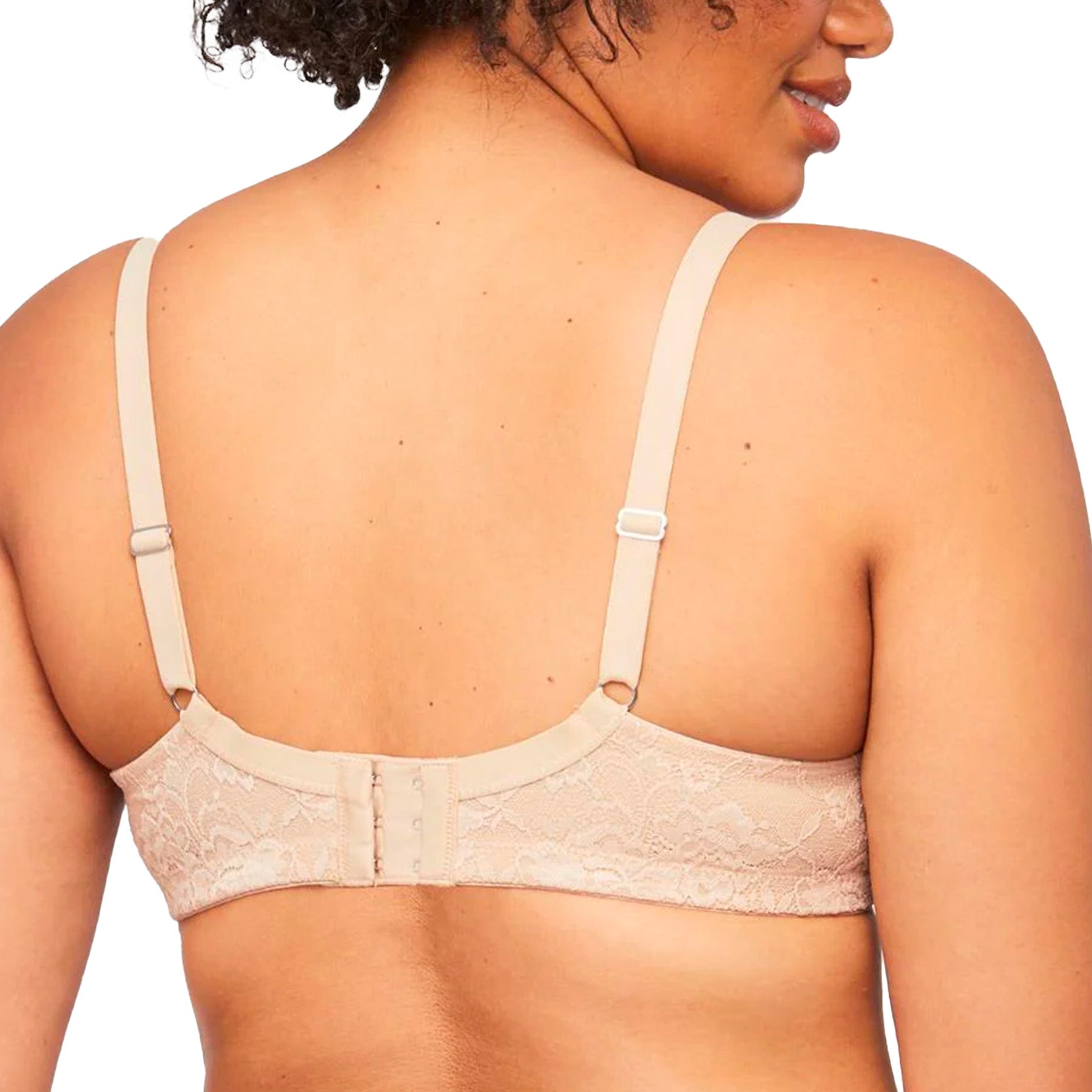 Montelle Wire-Free Dream Bra 9326 Sand Rear View