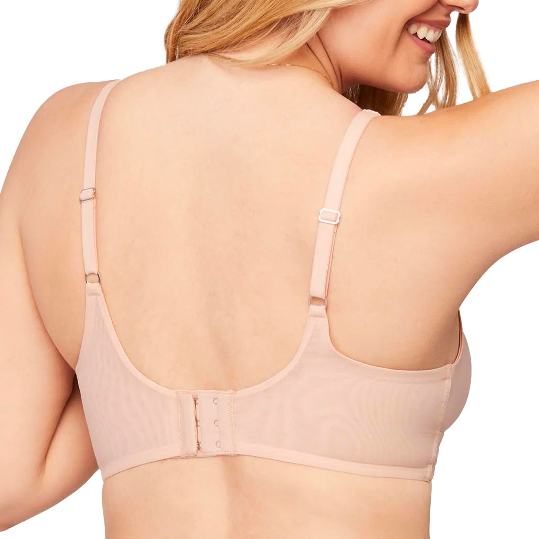 Montelle Mysa Cup-Sized Bralette 9335 Champagne Rear View