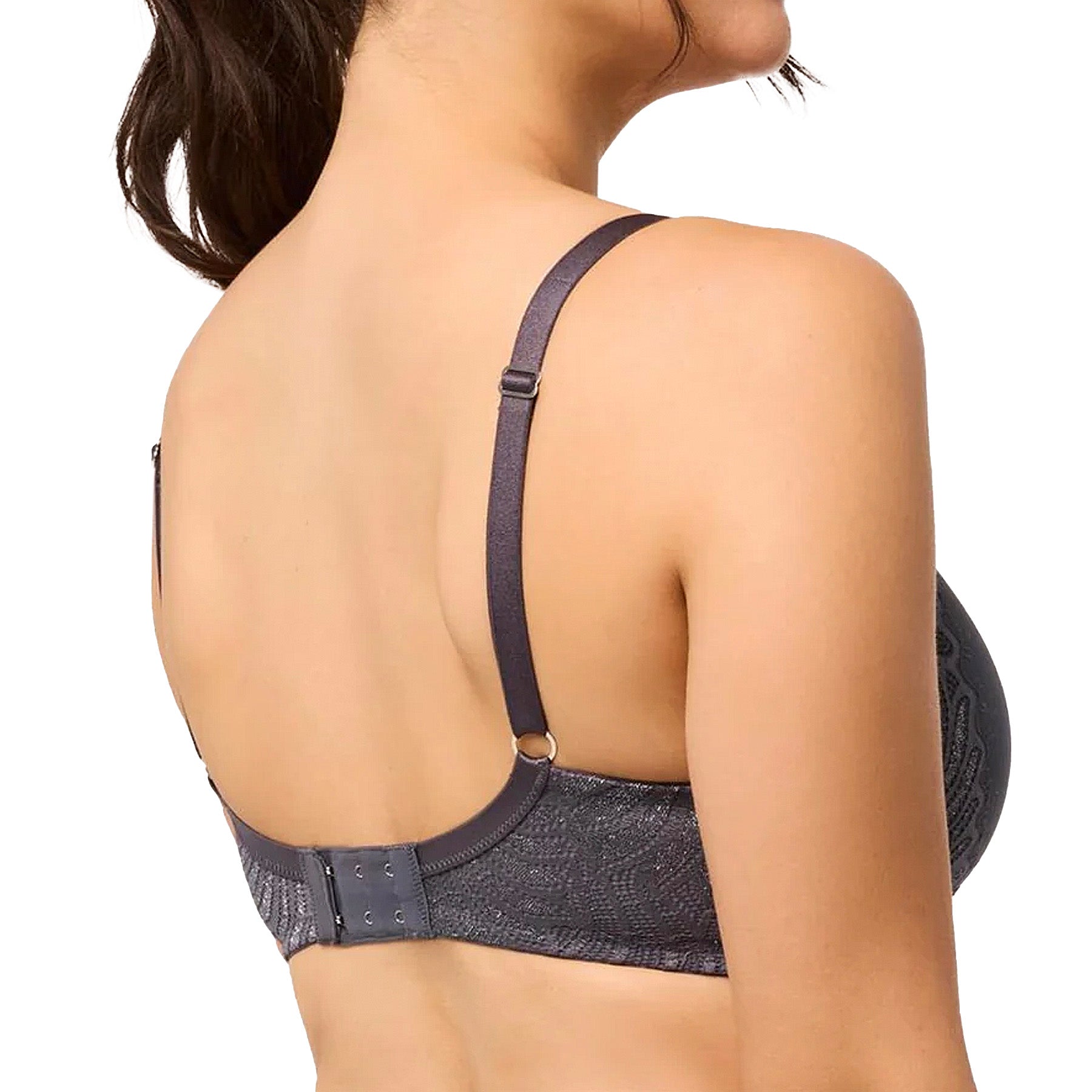 Montelle Lights Out Sublime Spacer Bra 9713 Magnet Silver Back
