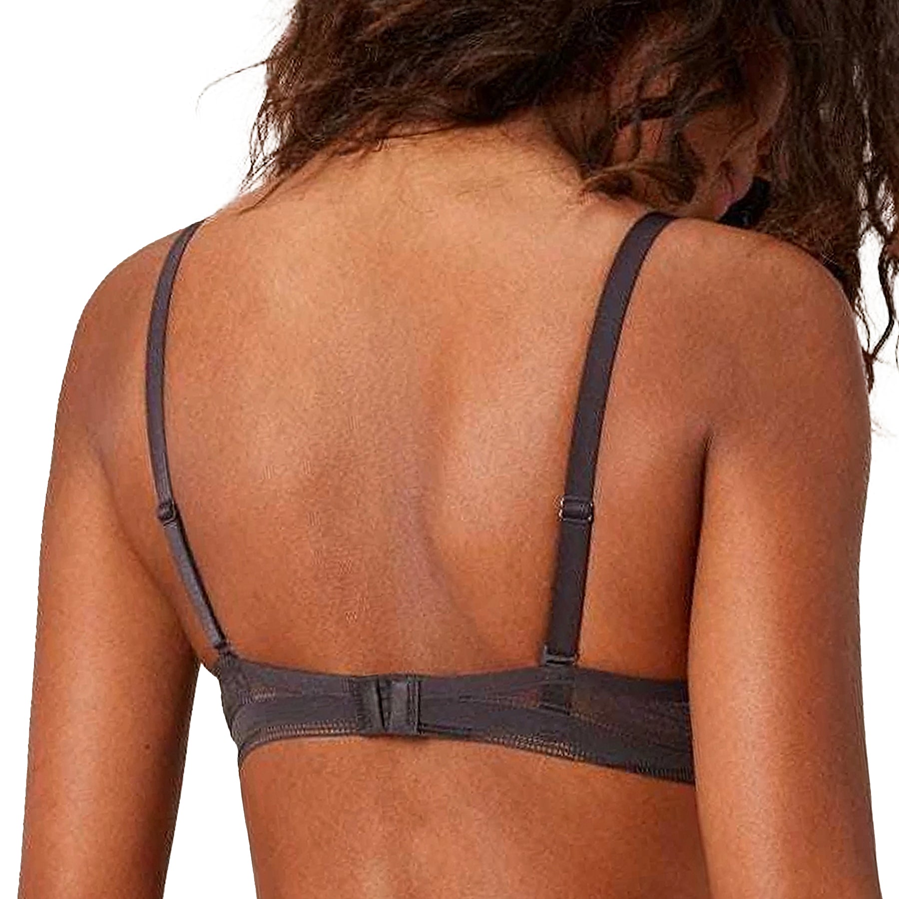 Simone Perele Muse Triangle Plunge Push-Up Bra 12C347 Black Back