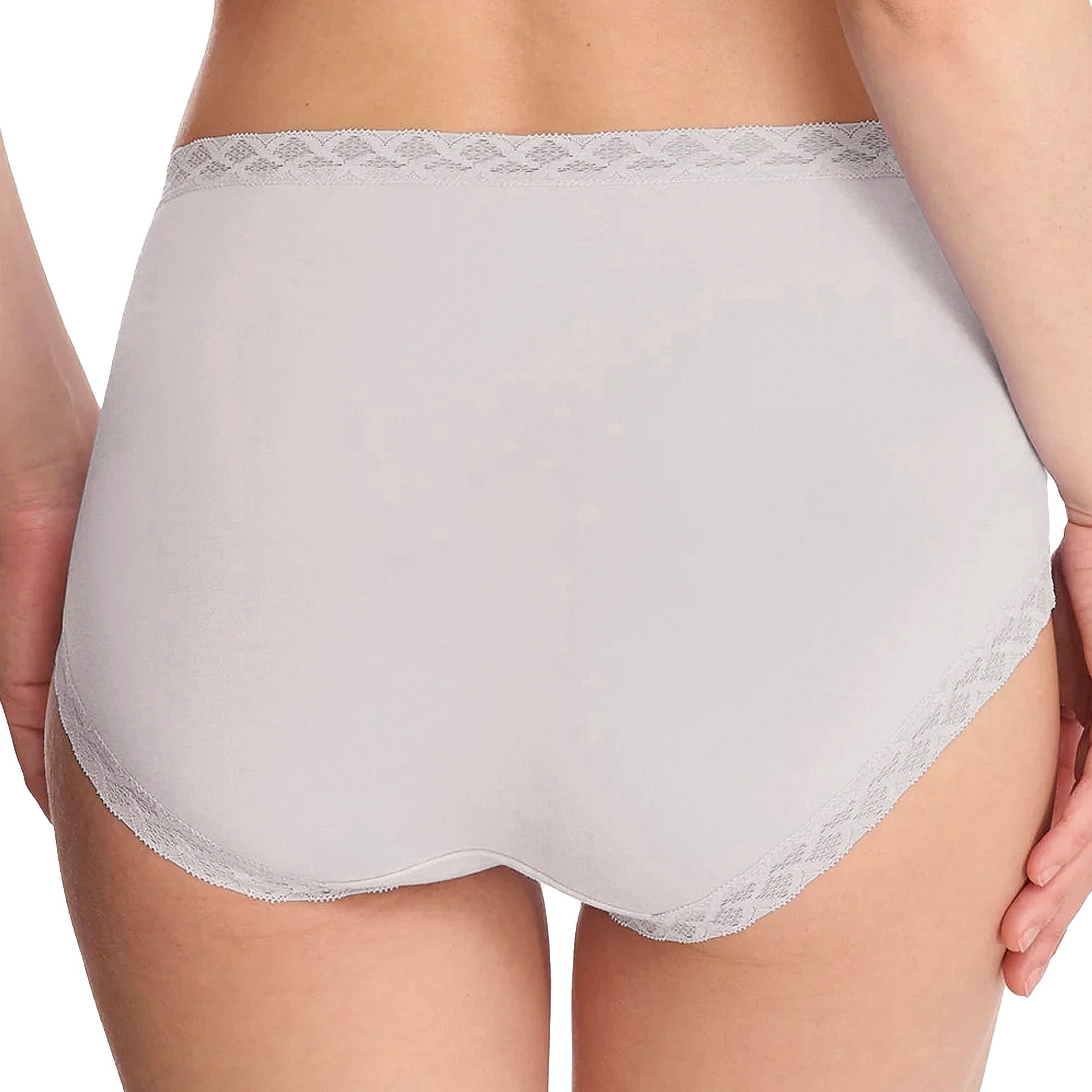 Natori Bliss Cotton Full Brief Panty 755058 Coconut Back