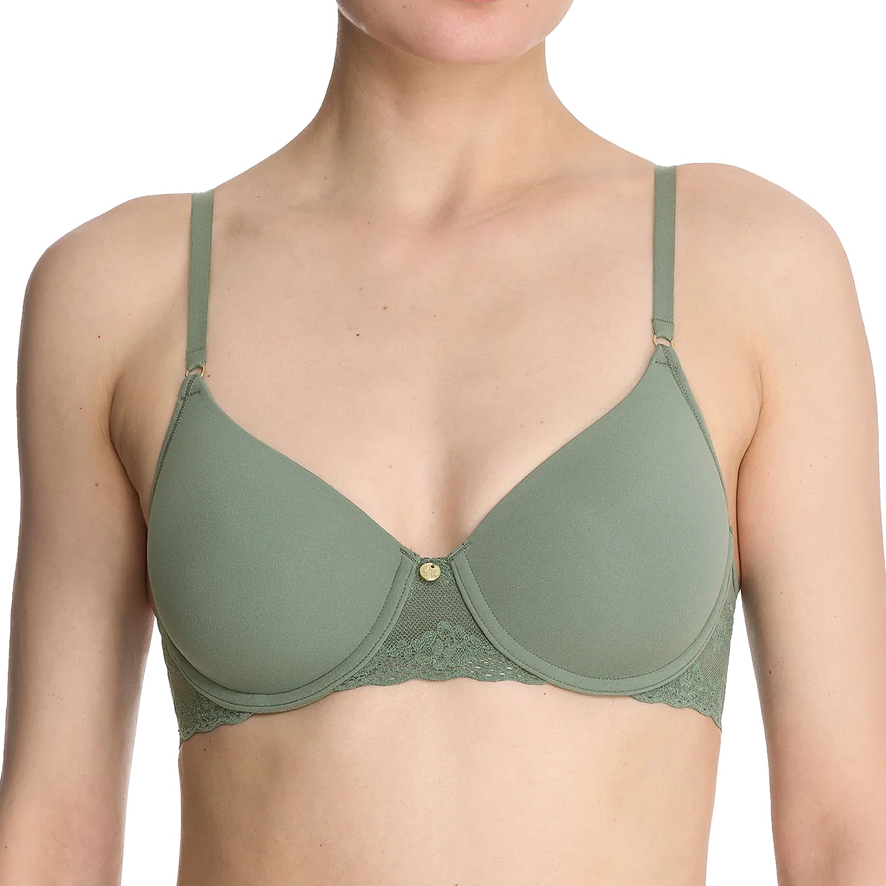 Natori Bliss Perfection Contour Underwire Bra 721154 Oregano Front