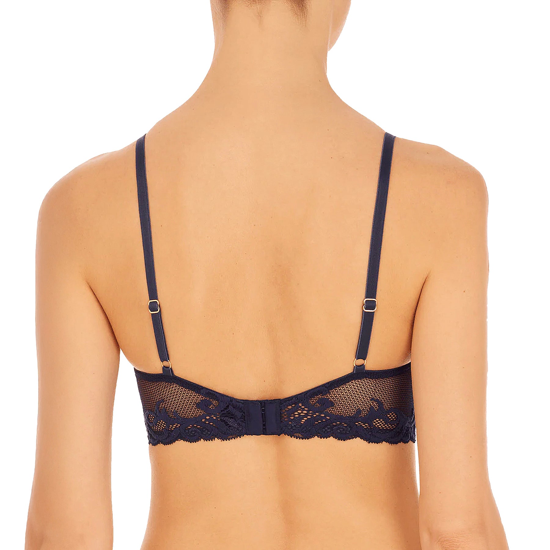 Natori Feathers Contour Plunge Bra 730023 Twilight Back
