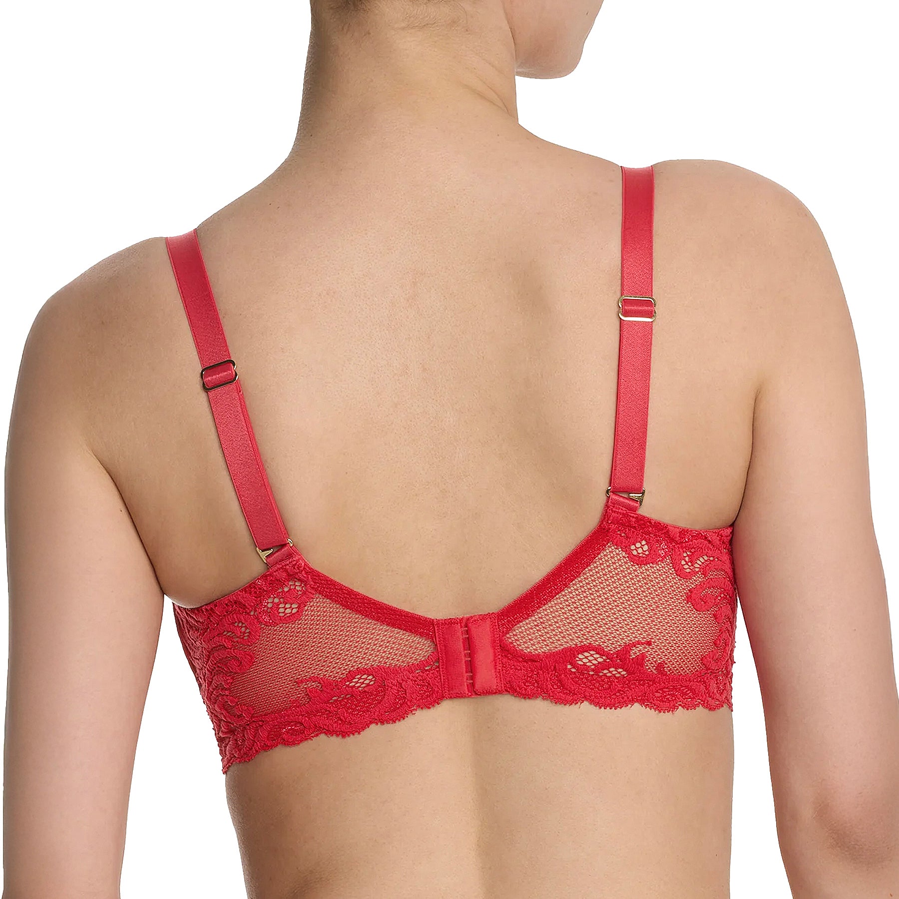 Natori Feathers Full Figure Contour Underwire Bra 741299 Bonfire Back