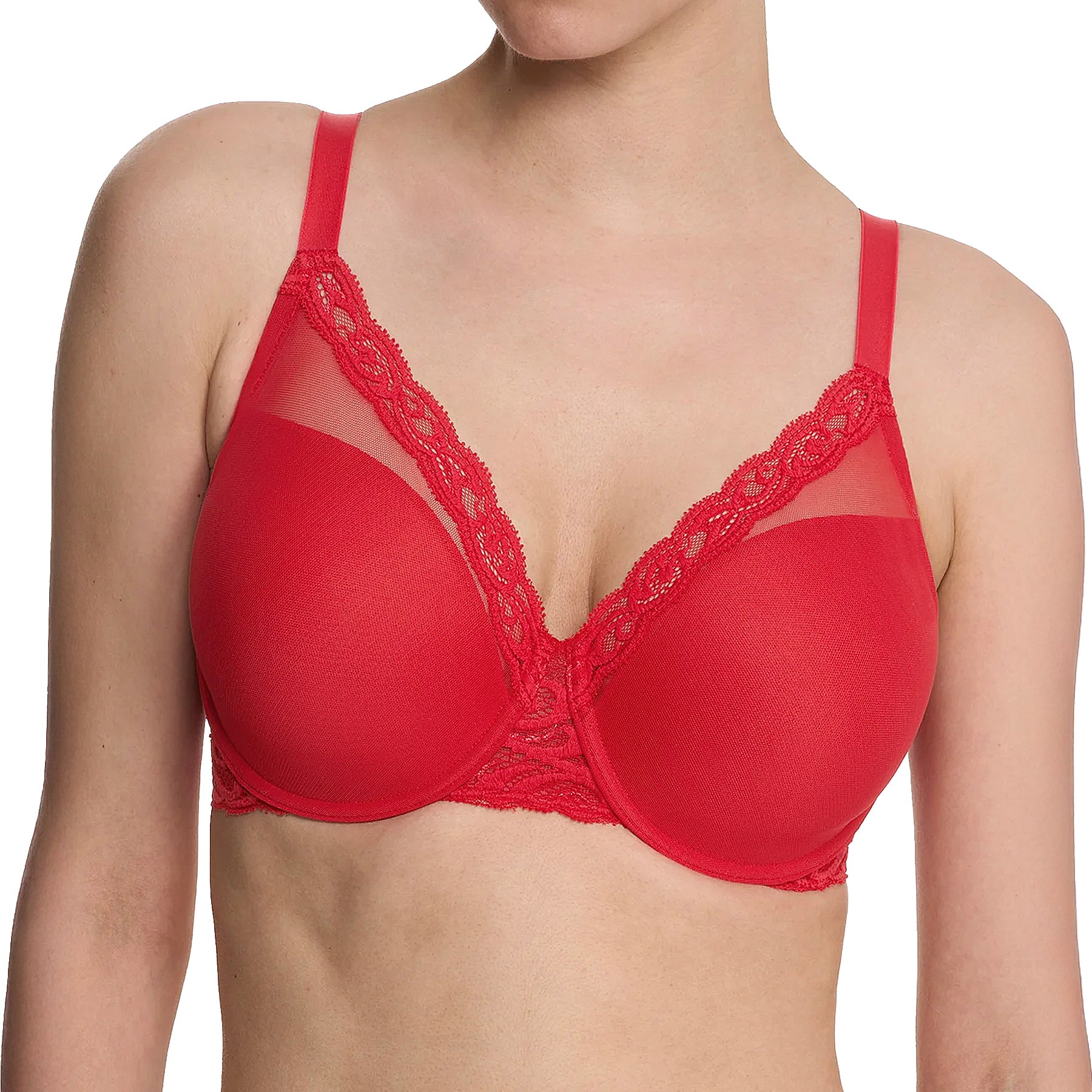 Natori Feathers Full Figure Contour Underwire Bra 741299 Bonfire Front