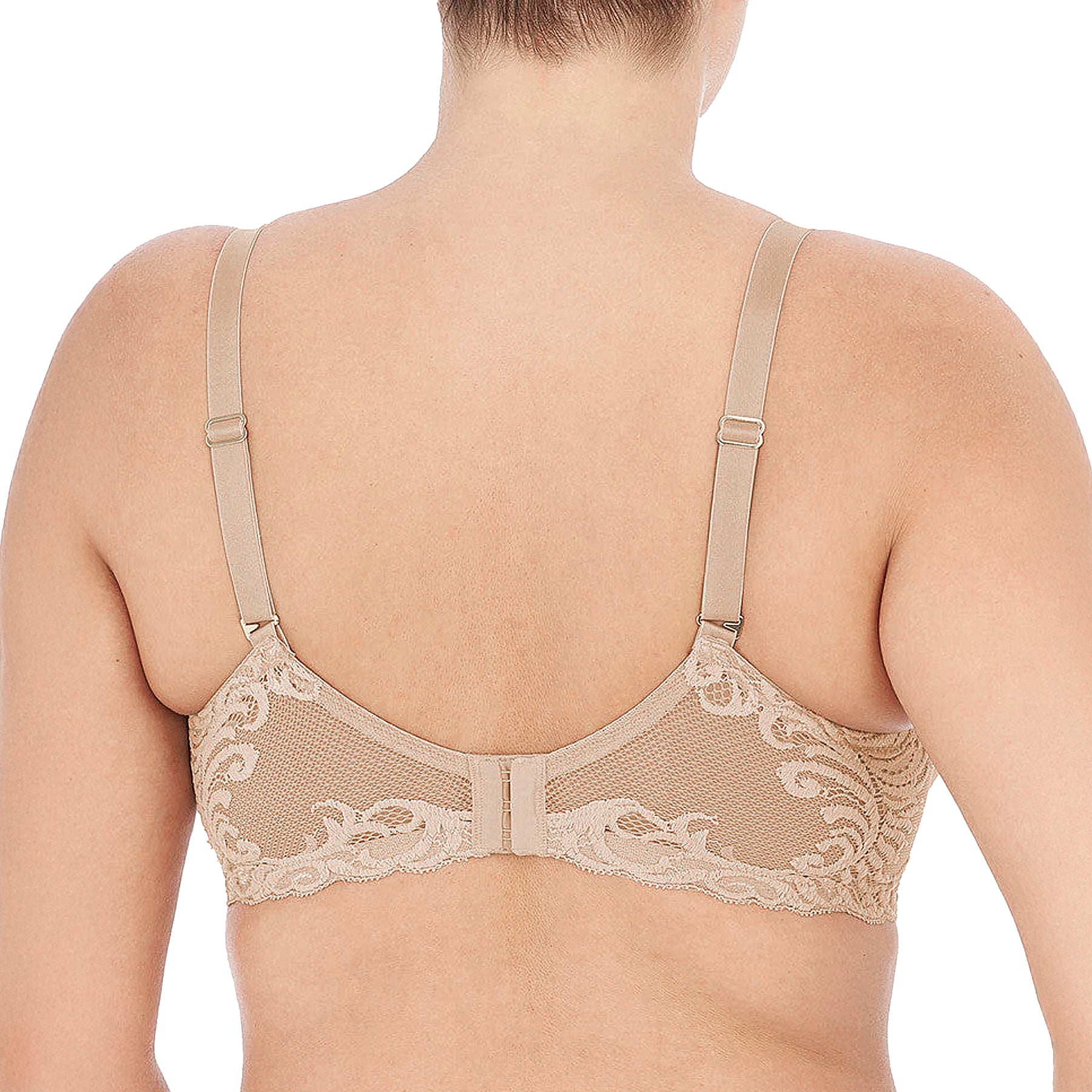 Natori Feathers Full Figure Contour Underwire Bra 741299 Cafe Back