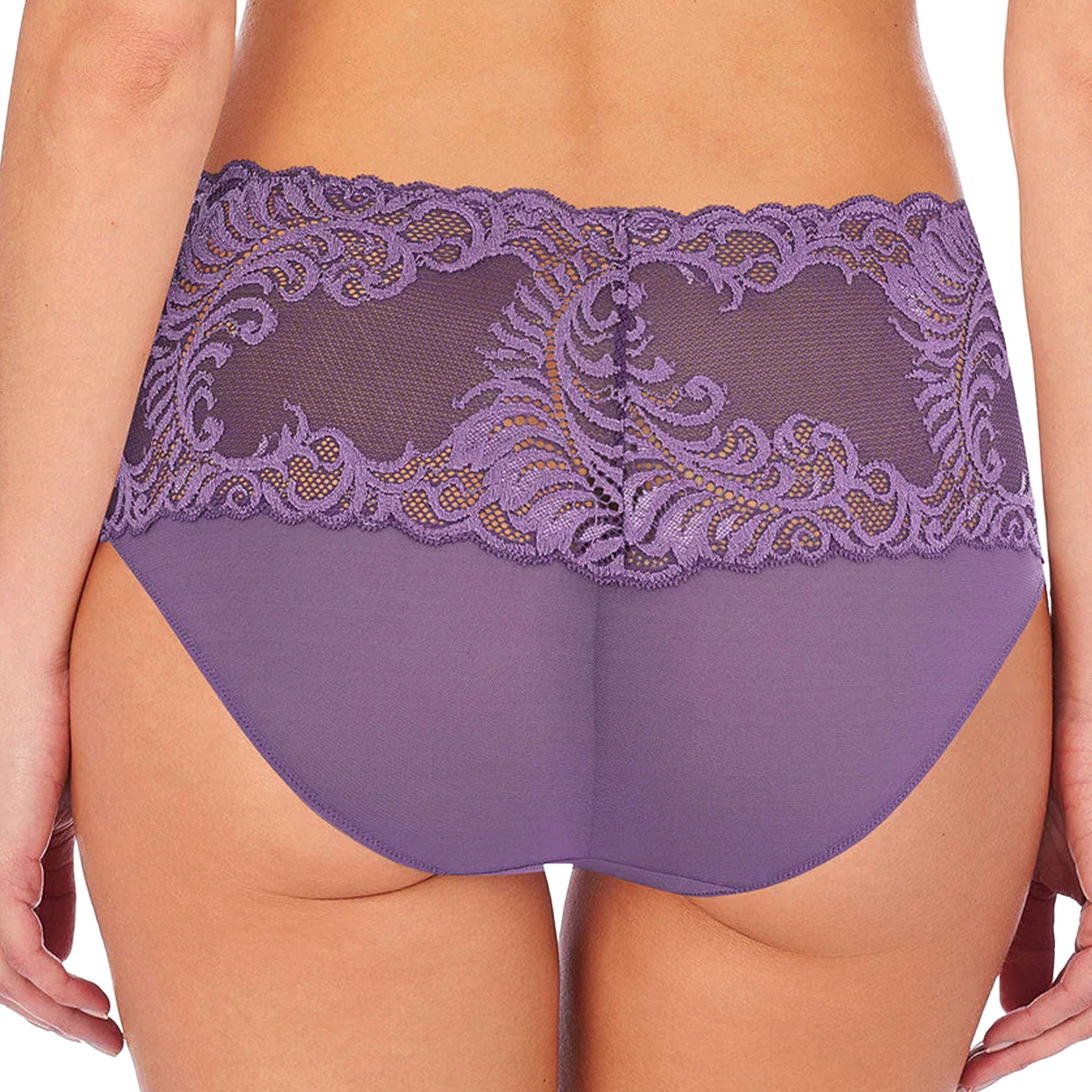 Natori Feathers Girl Brief 756023 Blue Lavender Back