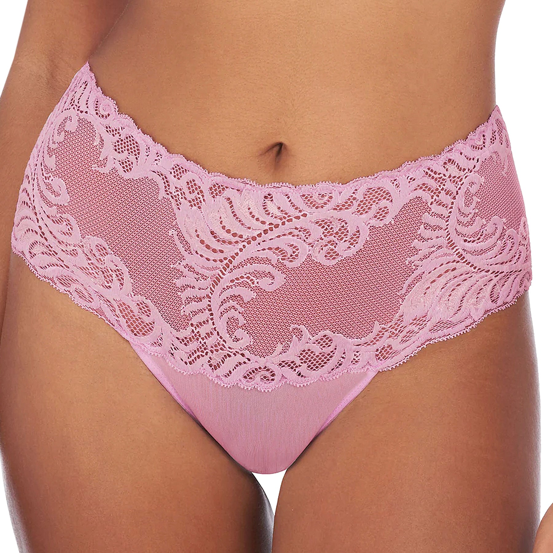 Natori Feathers Girl Brief Panty 756023 Freesia Front