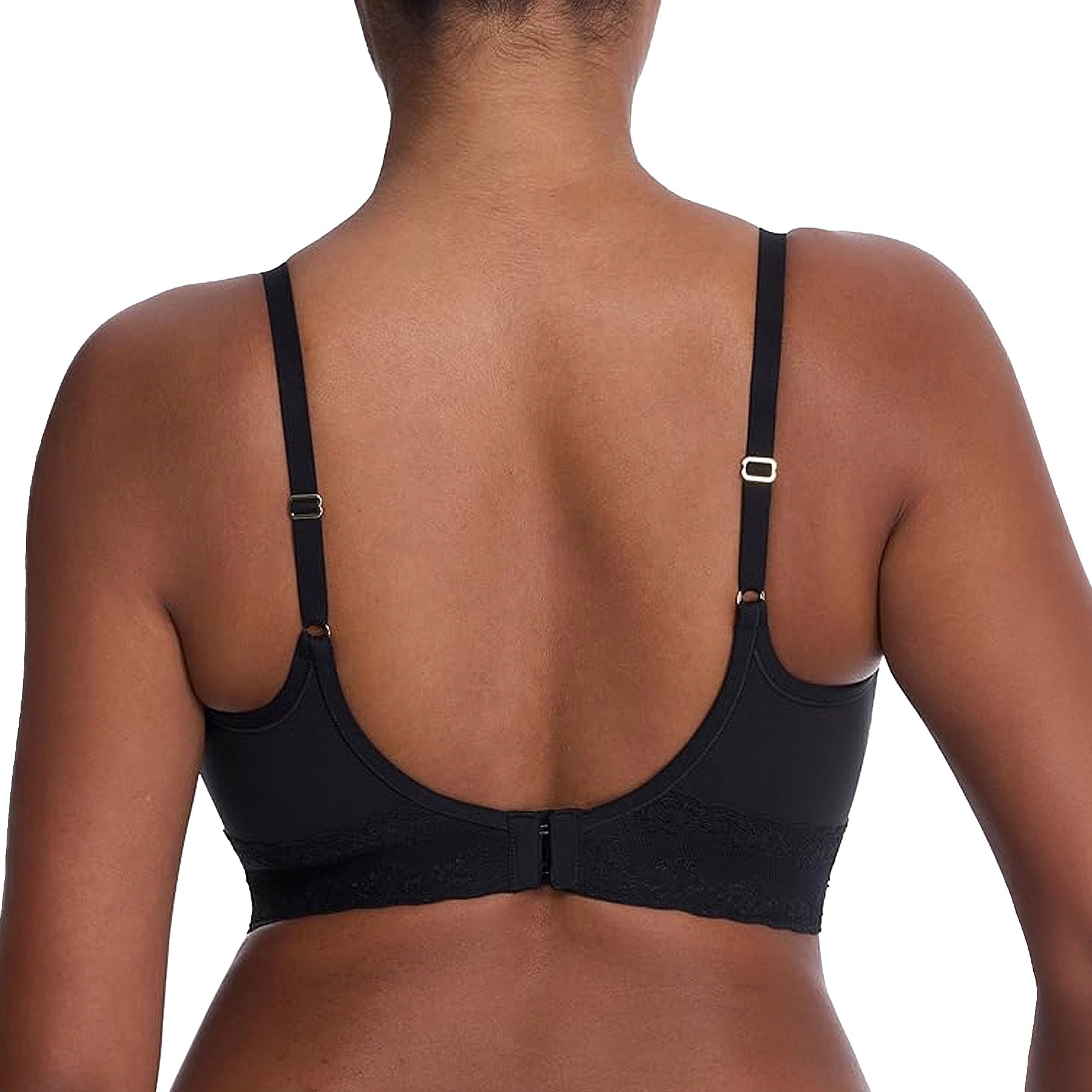 Natori Bliss Perfection Contour Soft Cup Bra 723154 Black Back
