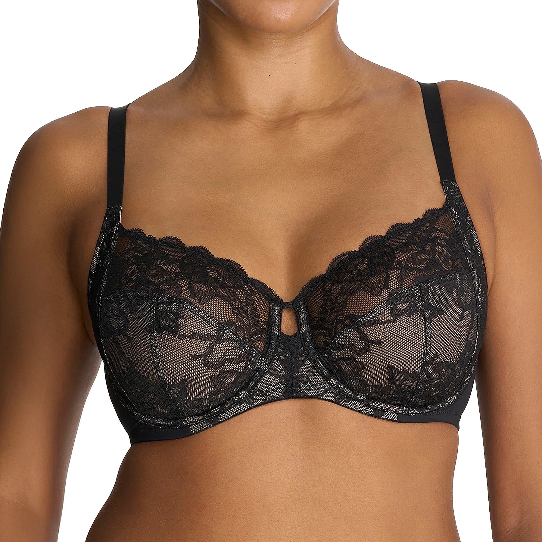 Natori Statement Full Fit Bra 746211 Black Front