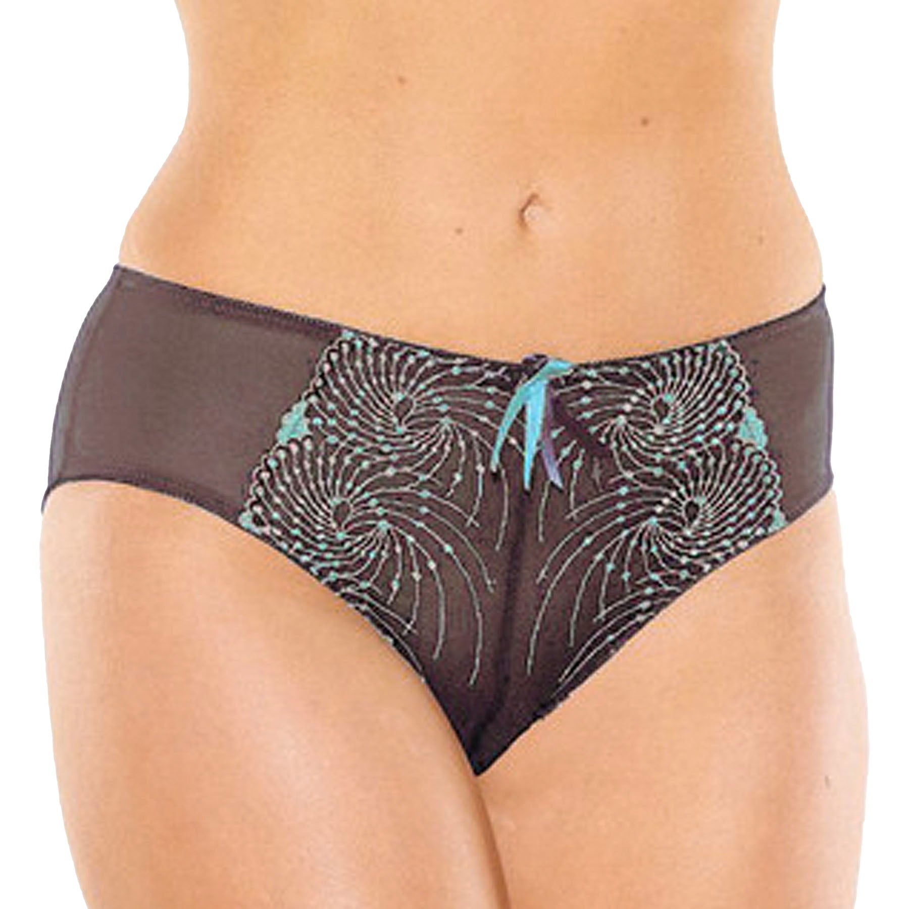Fit Fully Yours Nicole Bikini Bottom U2272 Chocolate Front