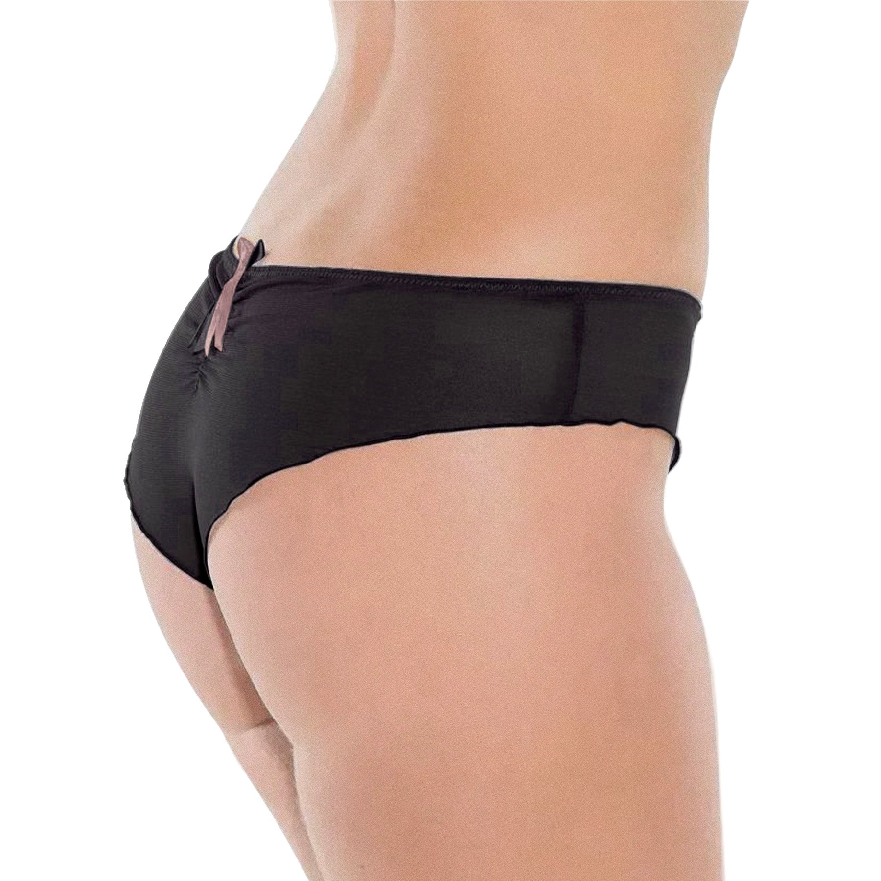 Fit Fully Yours Nicole Tanga U2275 Black Rose Gold Rear View