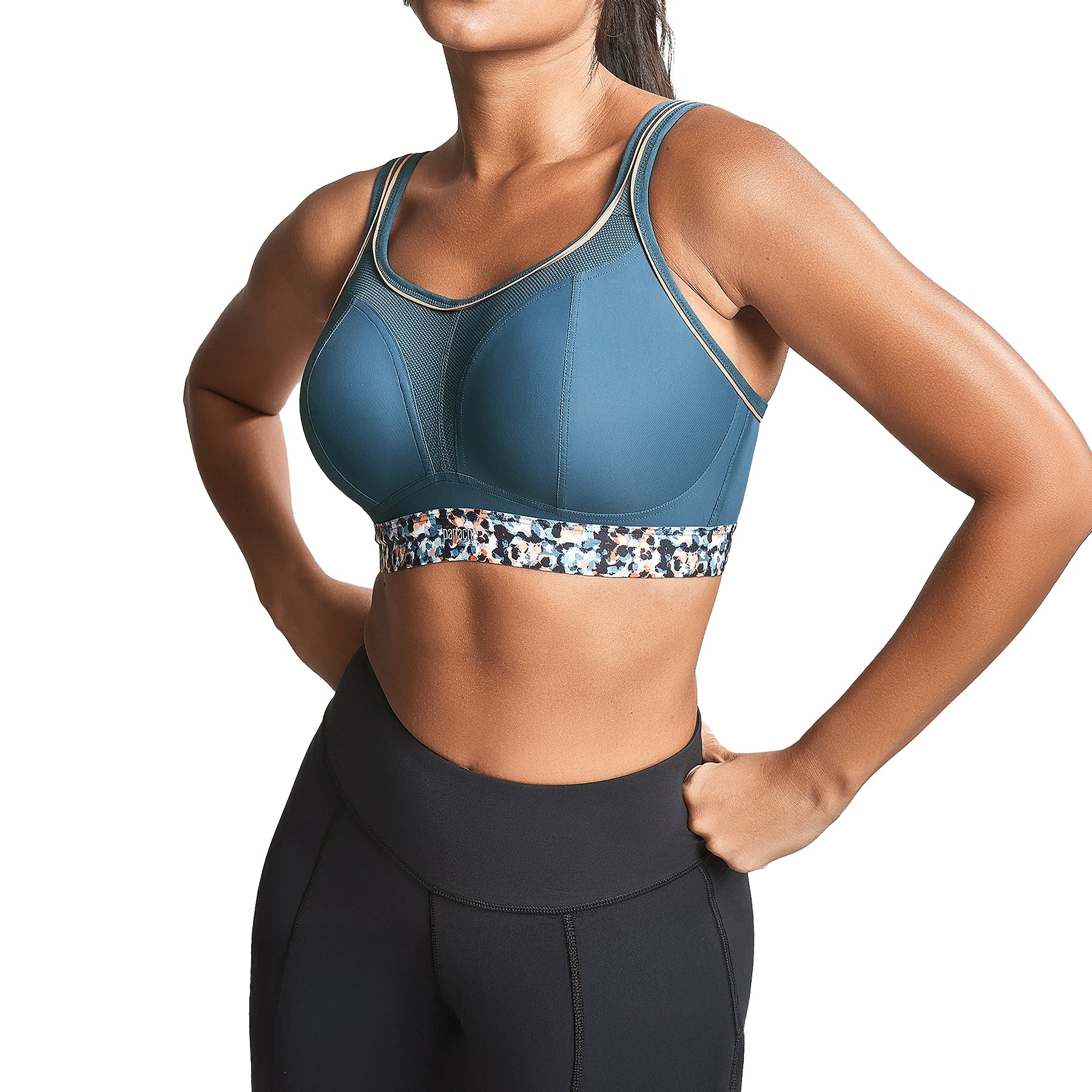 Panache Boundless Non Wired Sports Bra 7341B Animal Abstract Set