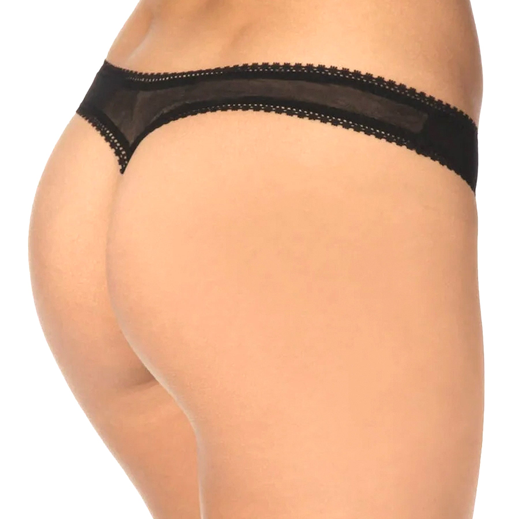 OnGossamer Mesh Hip G Thong 3512 Black Back