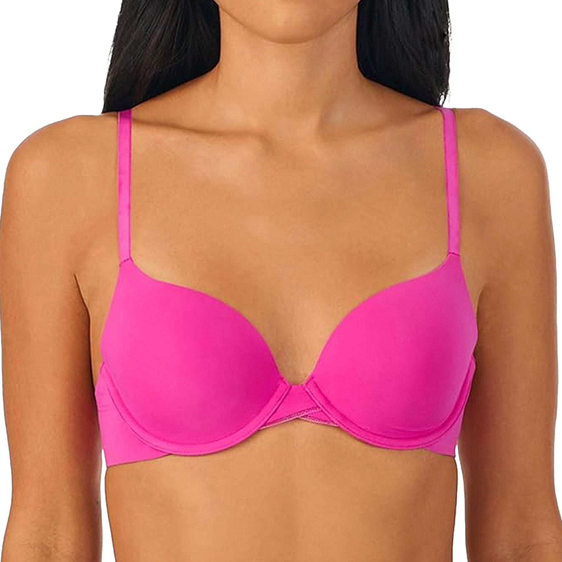 OnGossamer Sleek T-Shirt Bra G3200 Rose Violet Front