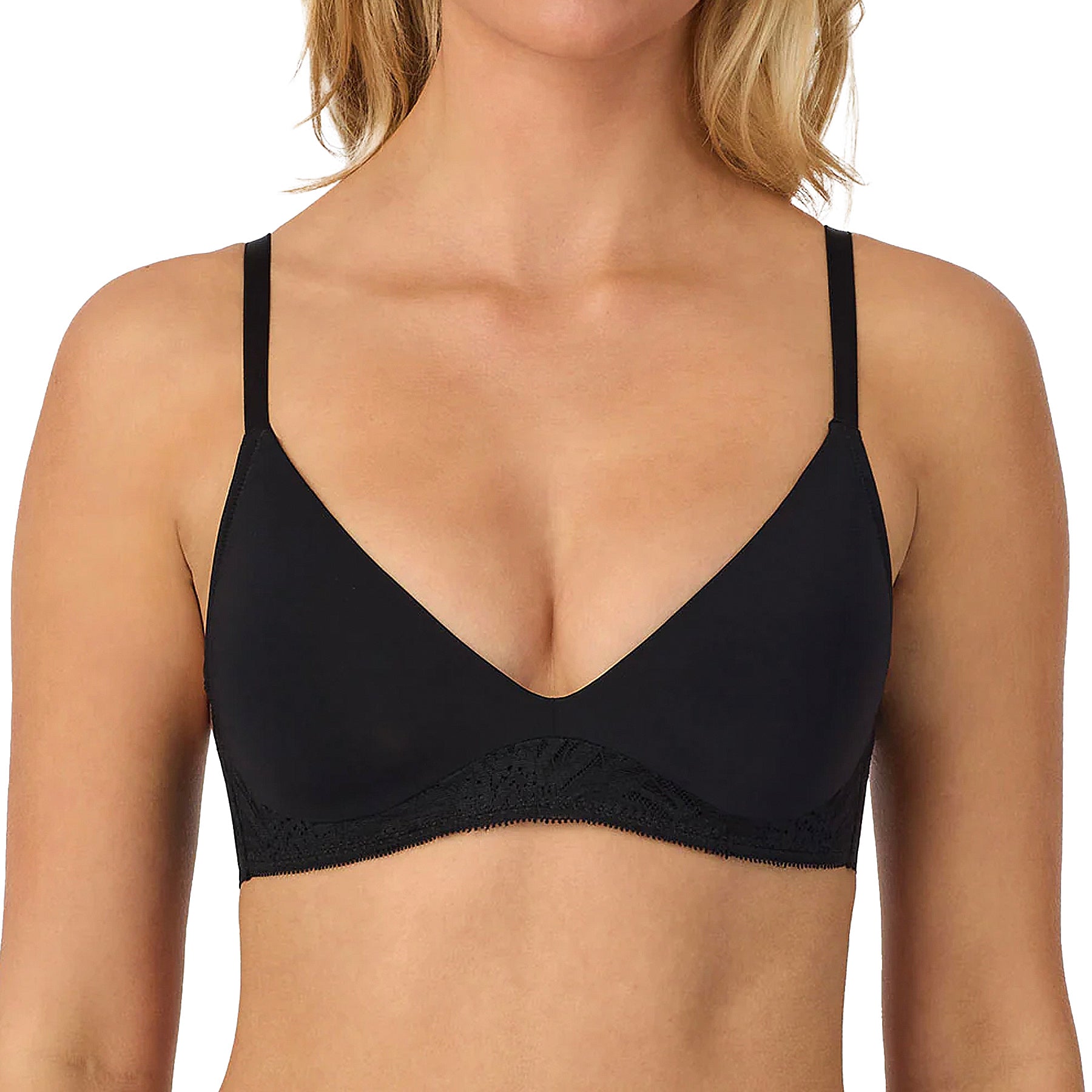 OnGossamer Sleek & Lace Wire Free Lift G9226 Black Front