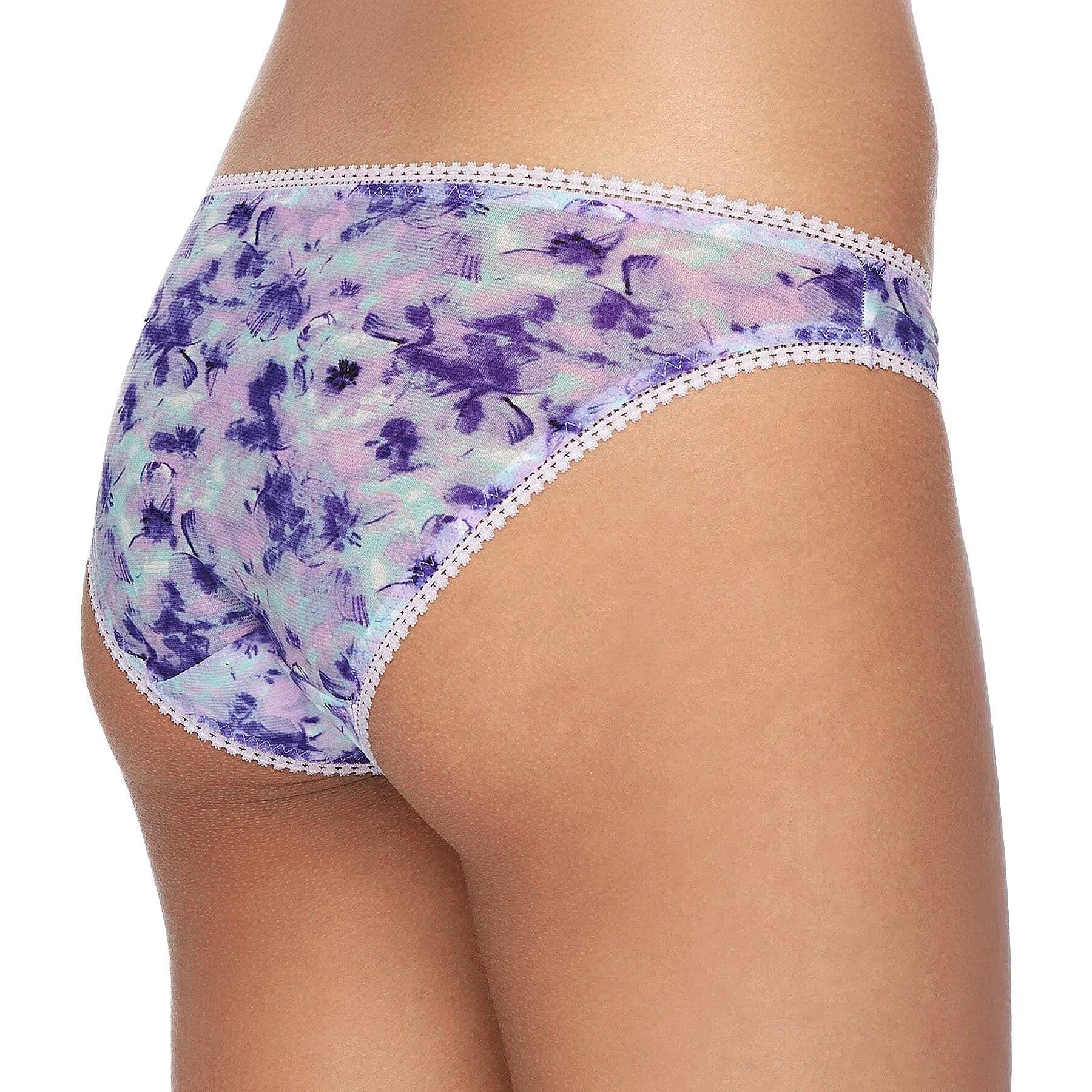 OnGossamer Triple Mesh Hip Bikini Panty 023150 Violet Dream Back