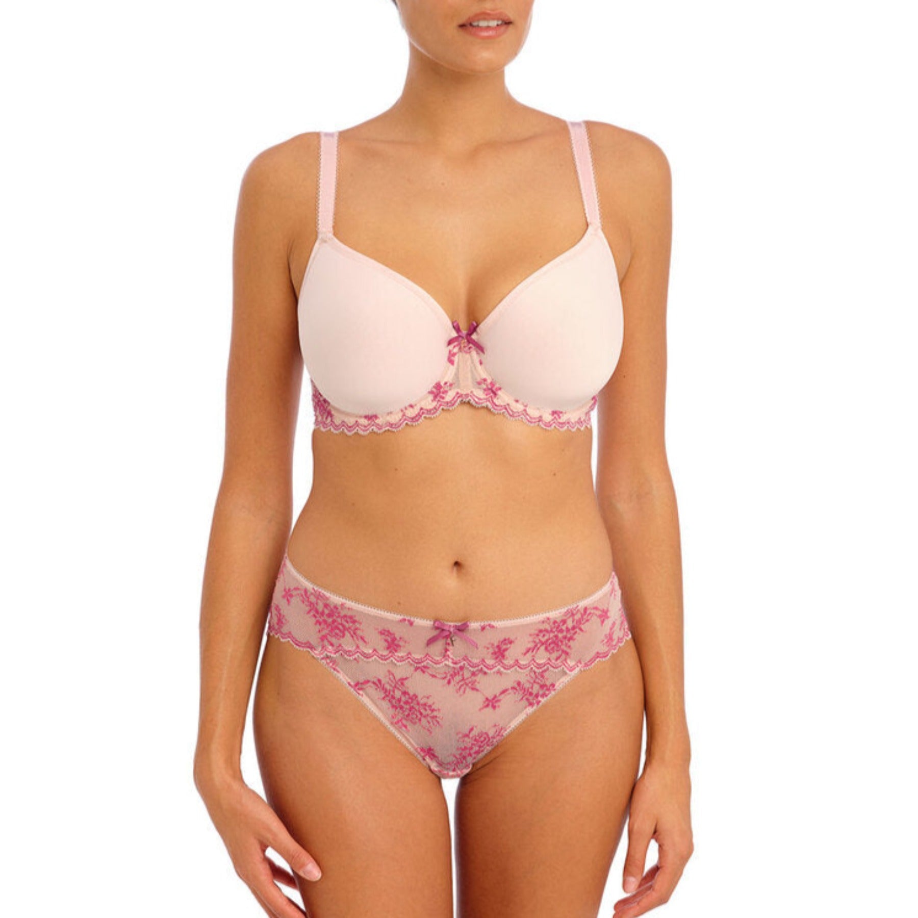 Offbeat Decadence Uw Moulded Spacer Bra AA402510 - Vintage Rose