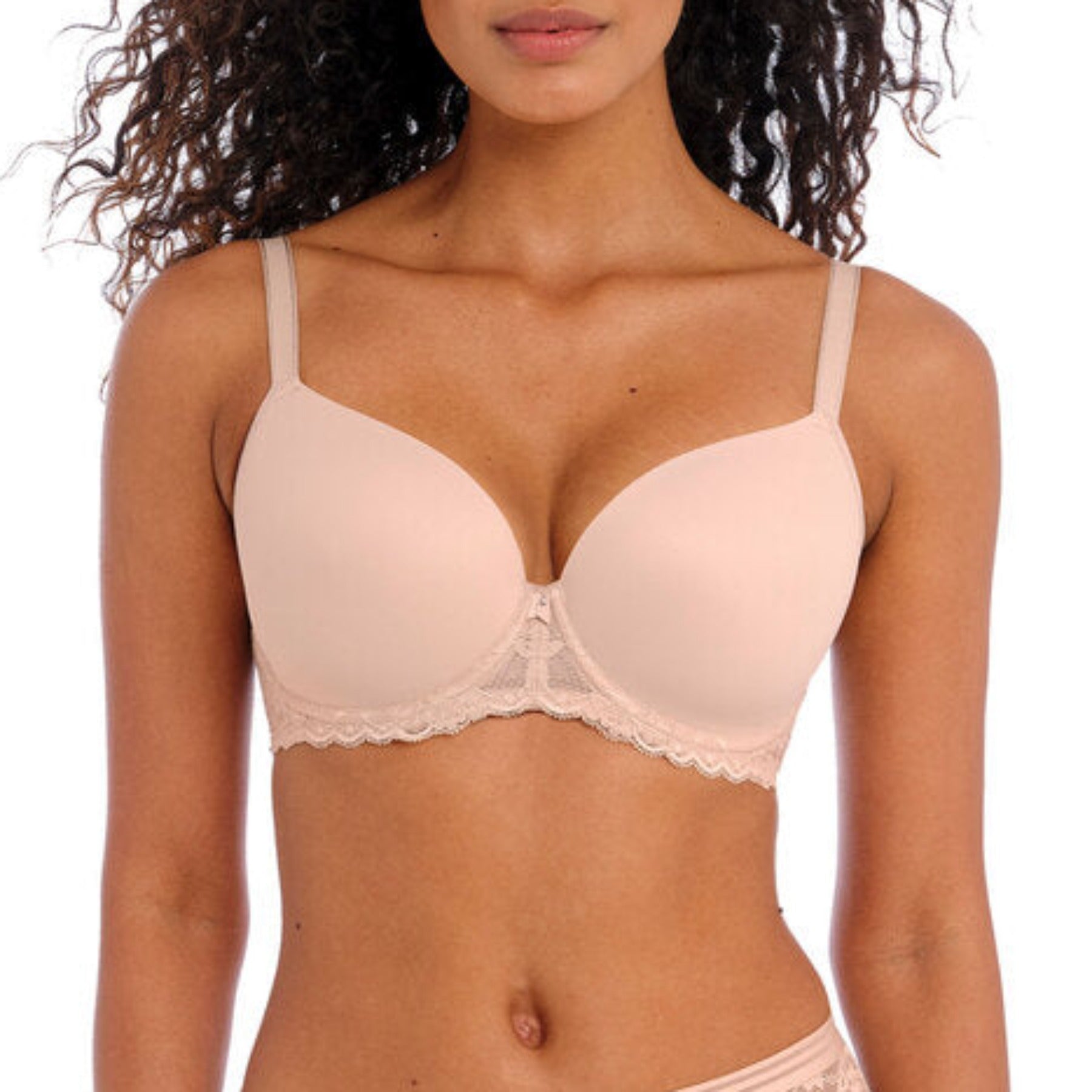 Offbeat UW Moulded Demi T-shirt Bra AA5450 - Natural Beige