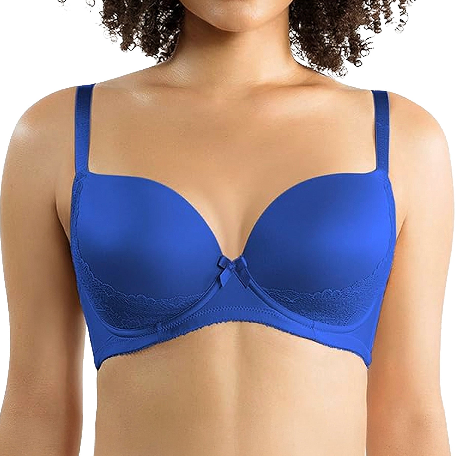 Parfait Casey Plunge Molded Bra 2801 Nautical Blue Front