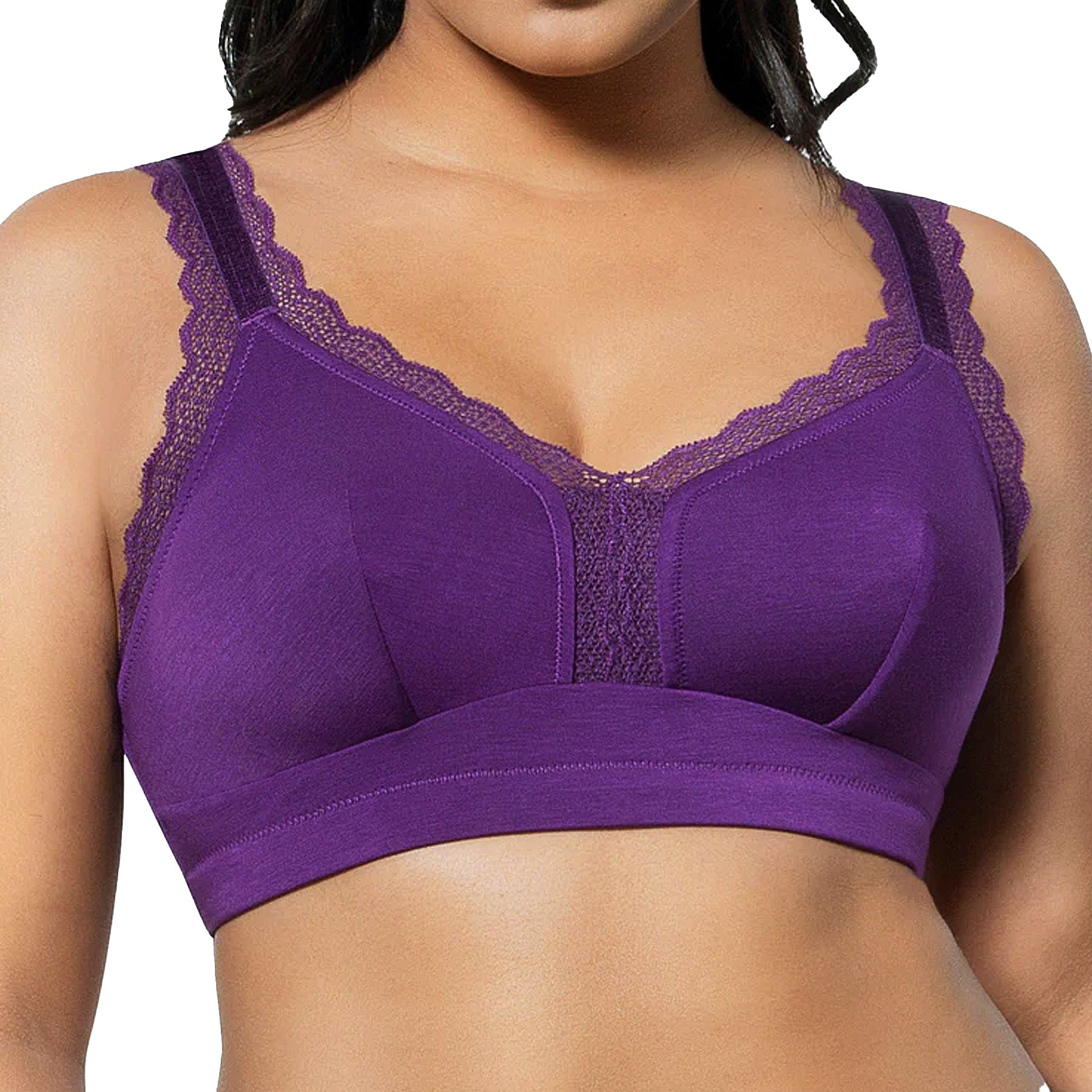 Parfait Dalis Bralette P5641 Amethyst Front